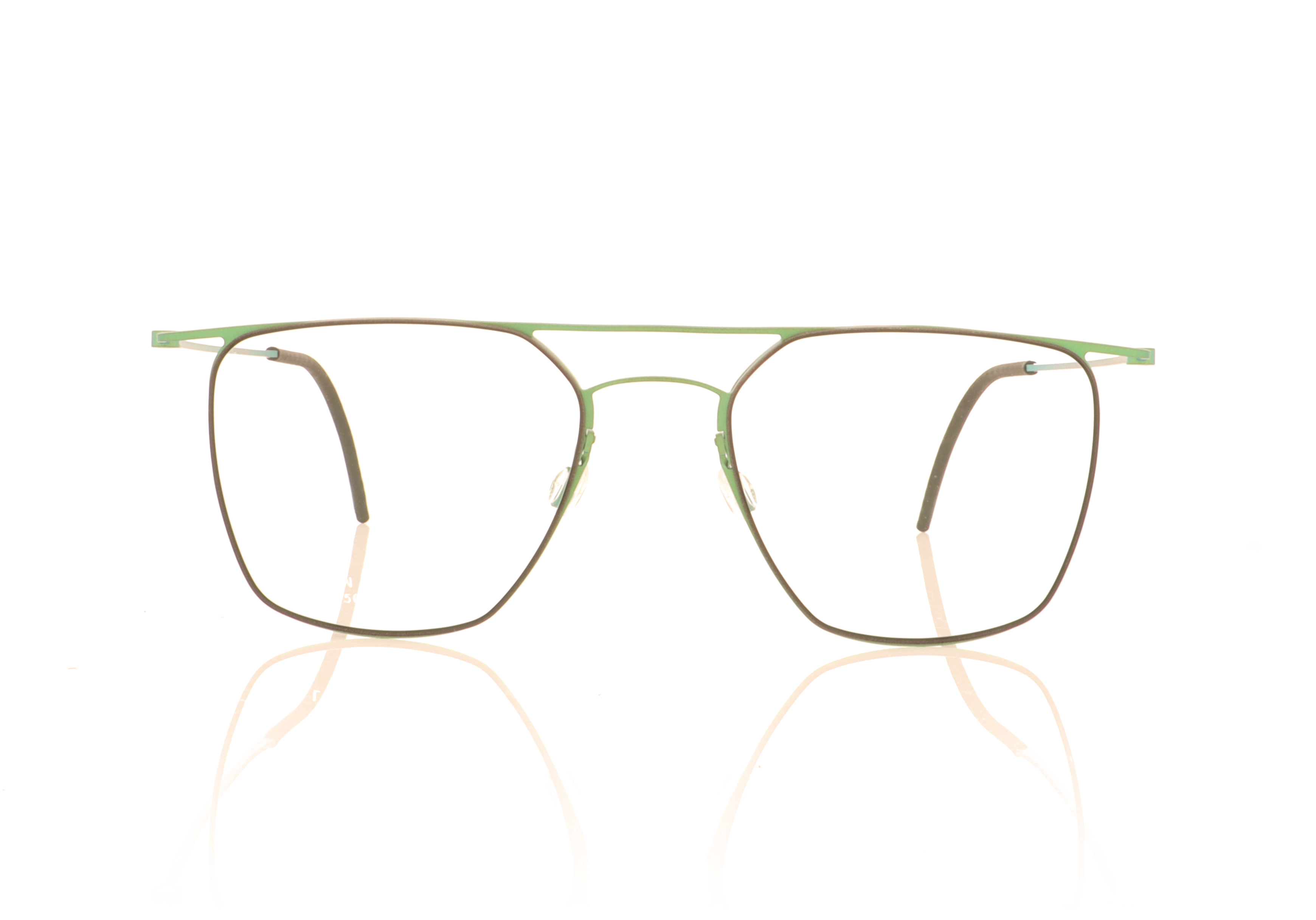 Lindberg thintanium 5502 5502 Green 117 GR82 Glasses