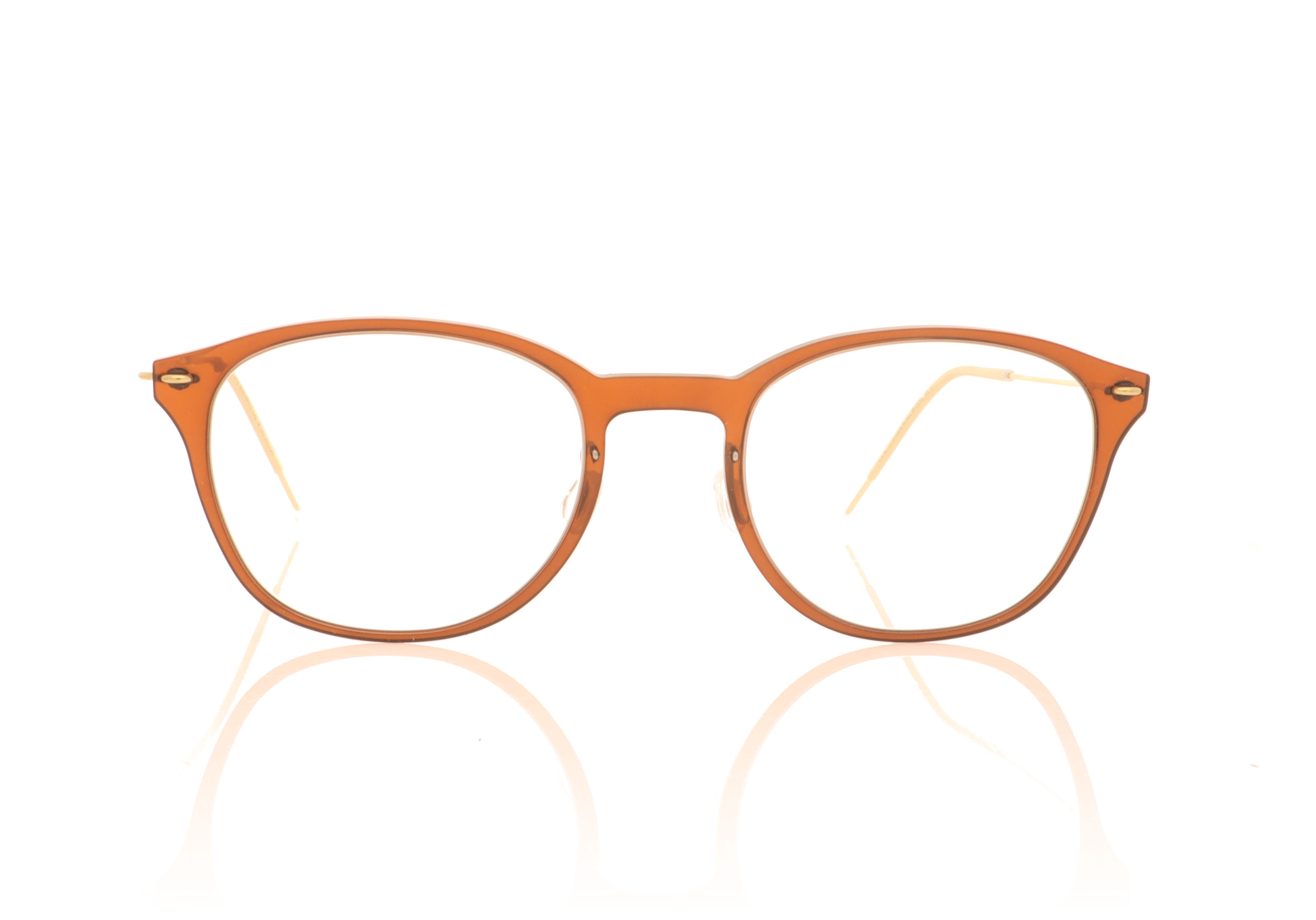 Lindberg NOW 6506 6506 Brown Gold C02 PGT Glasses
