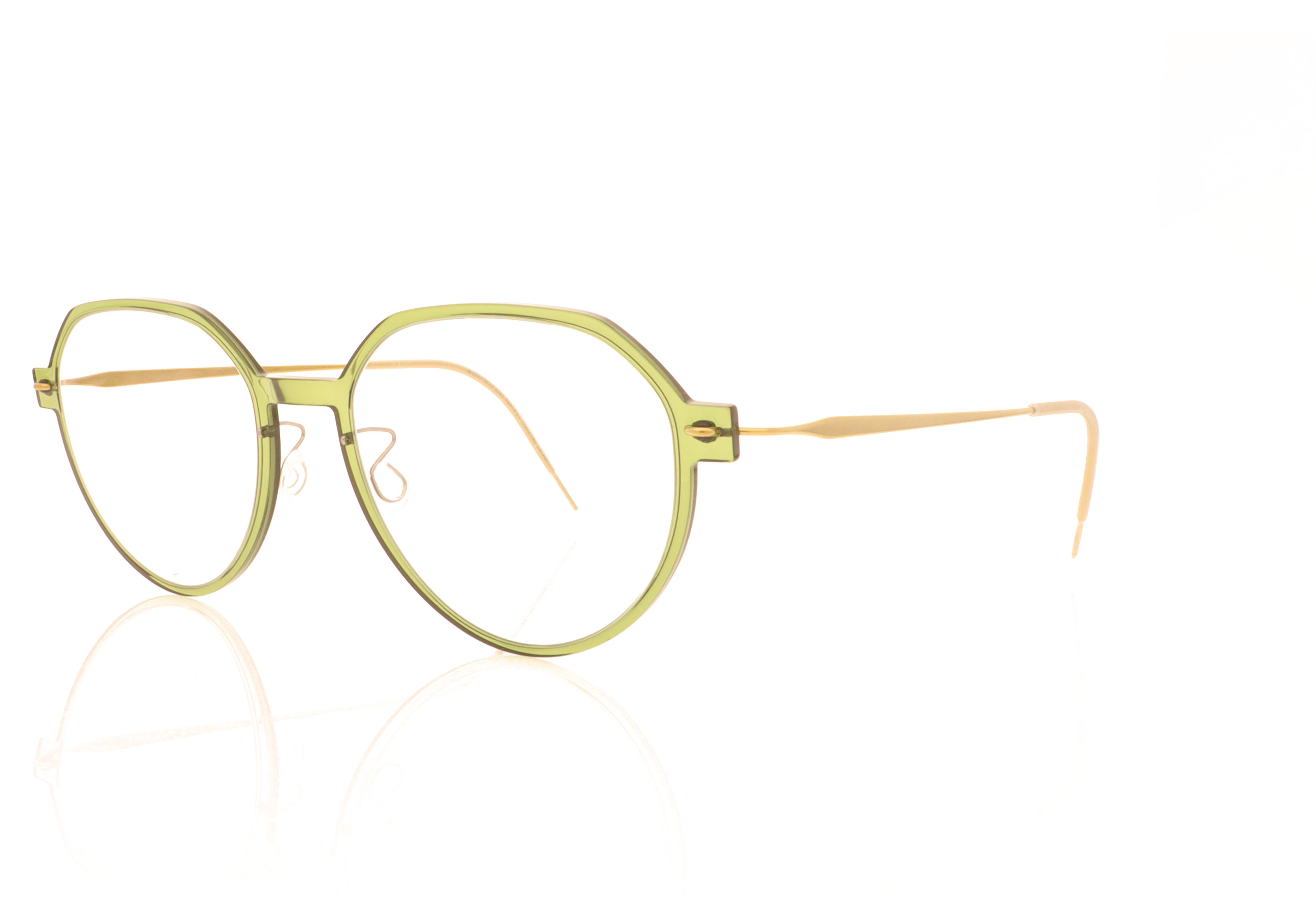 Lindberg n.o.w 6582 6582 Green C11 PGT Glasses