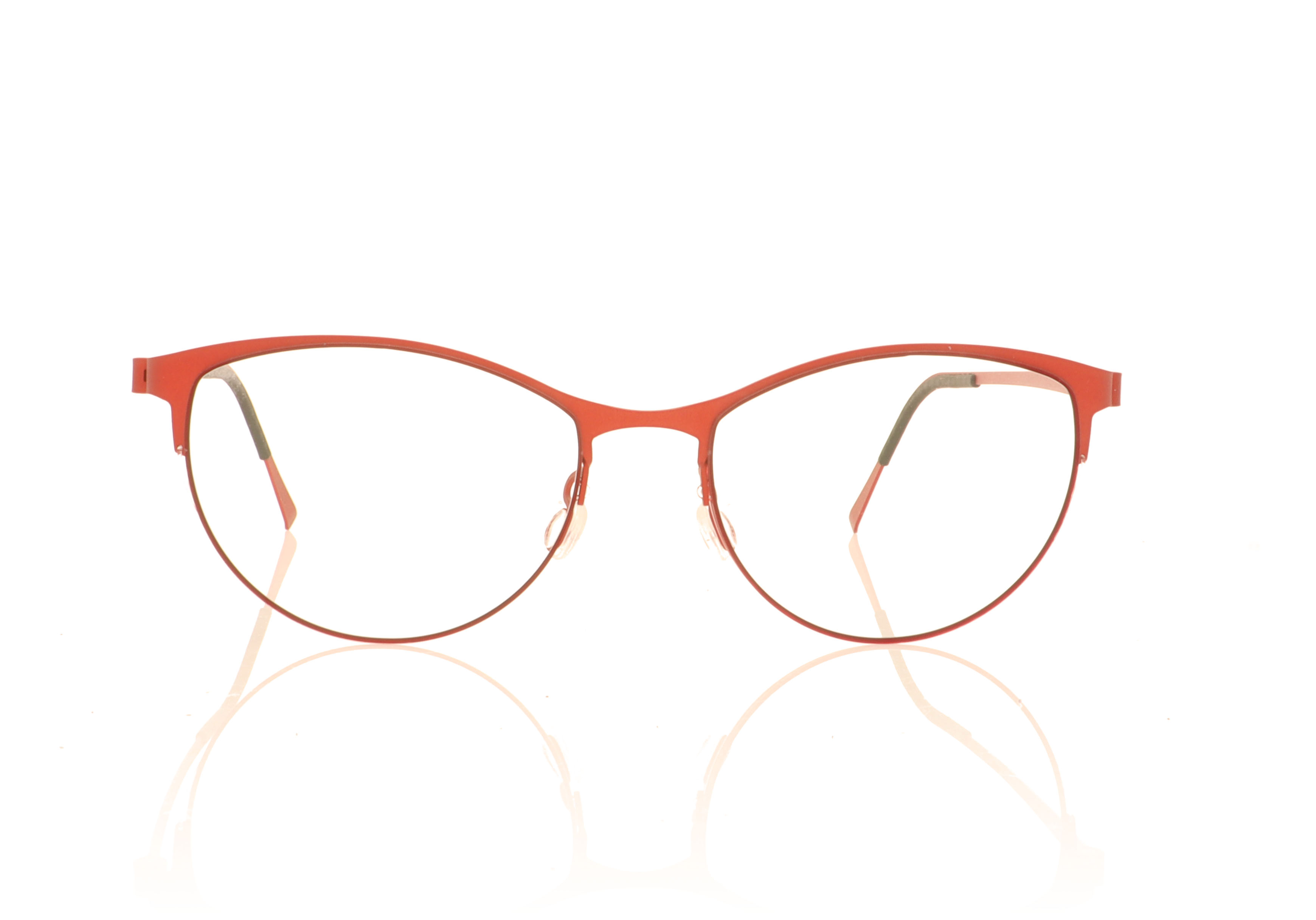 Lindberg 7418 Red U33 Glasses