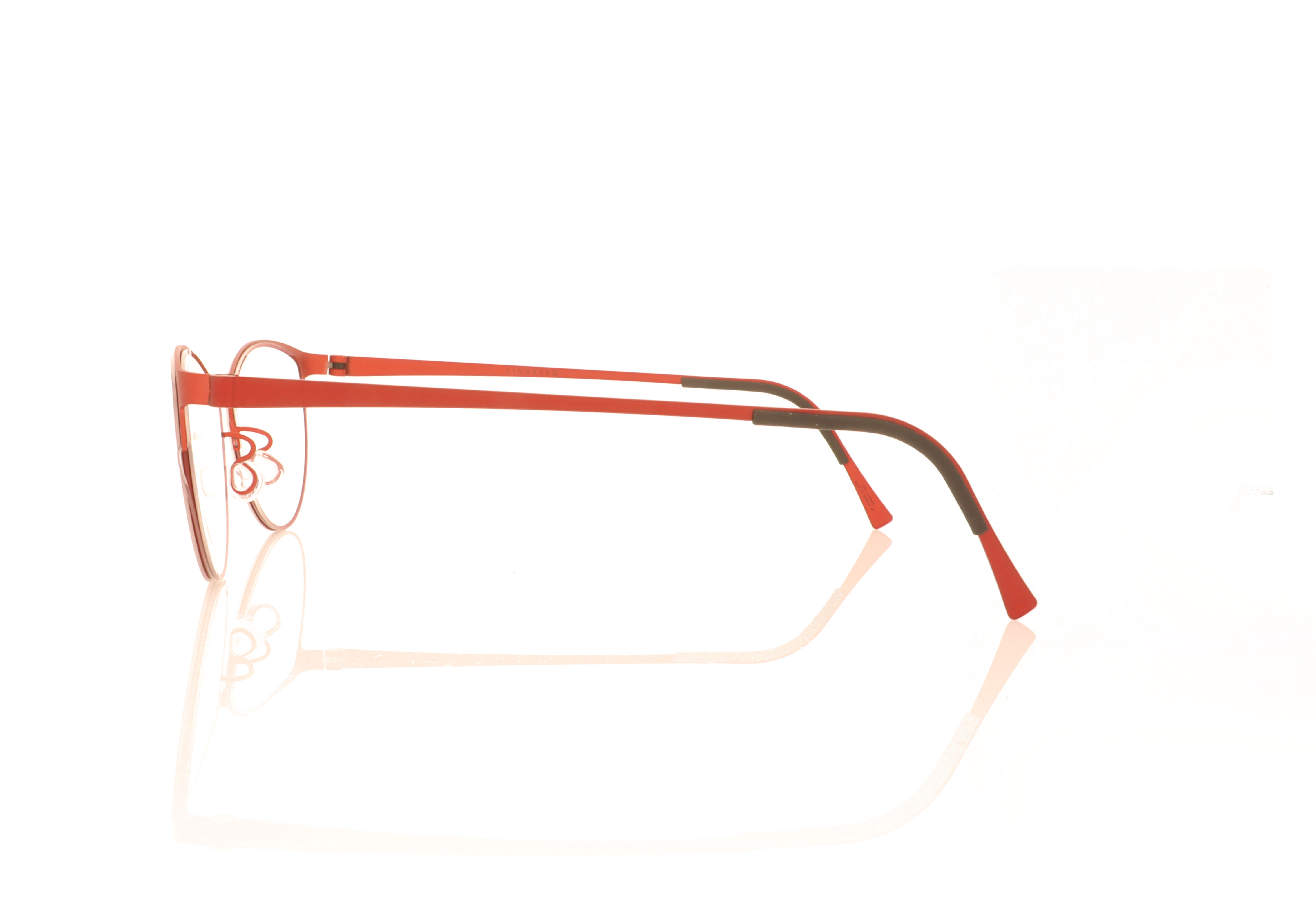Lindberg 7418 Red U33 Glasses