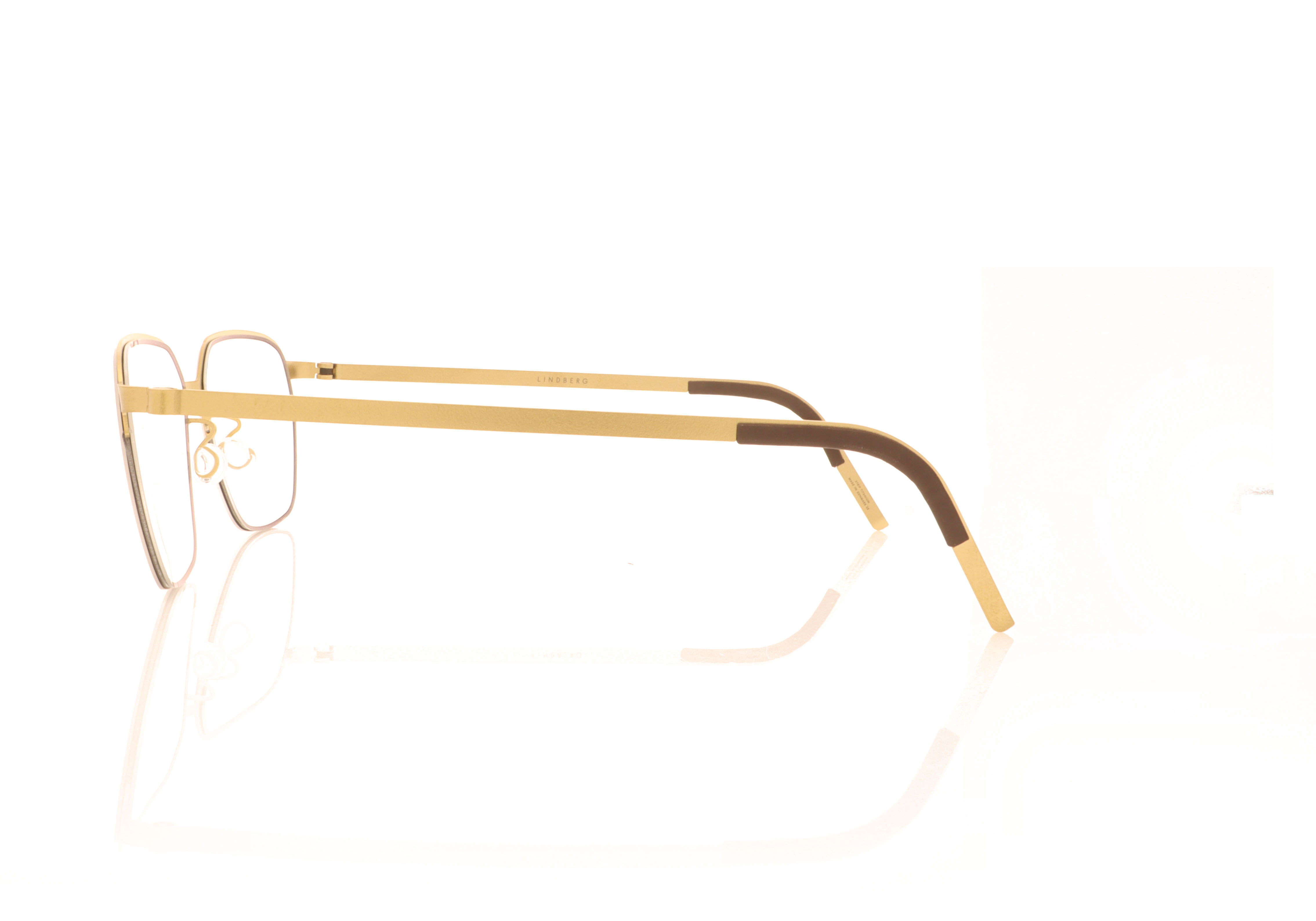 Lindberg Strip 7423 7423 Gold GT Glasses