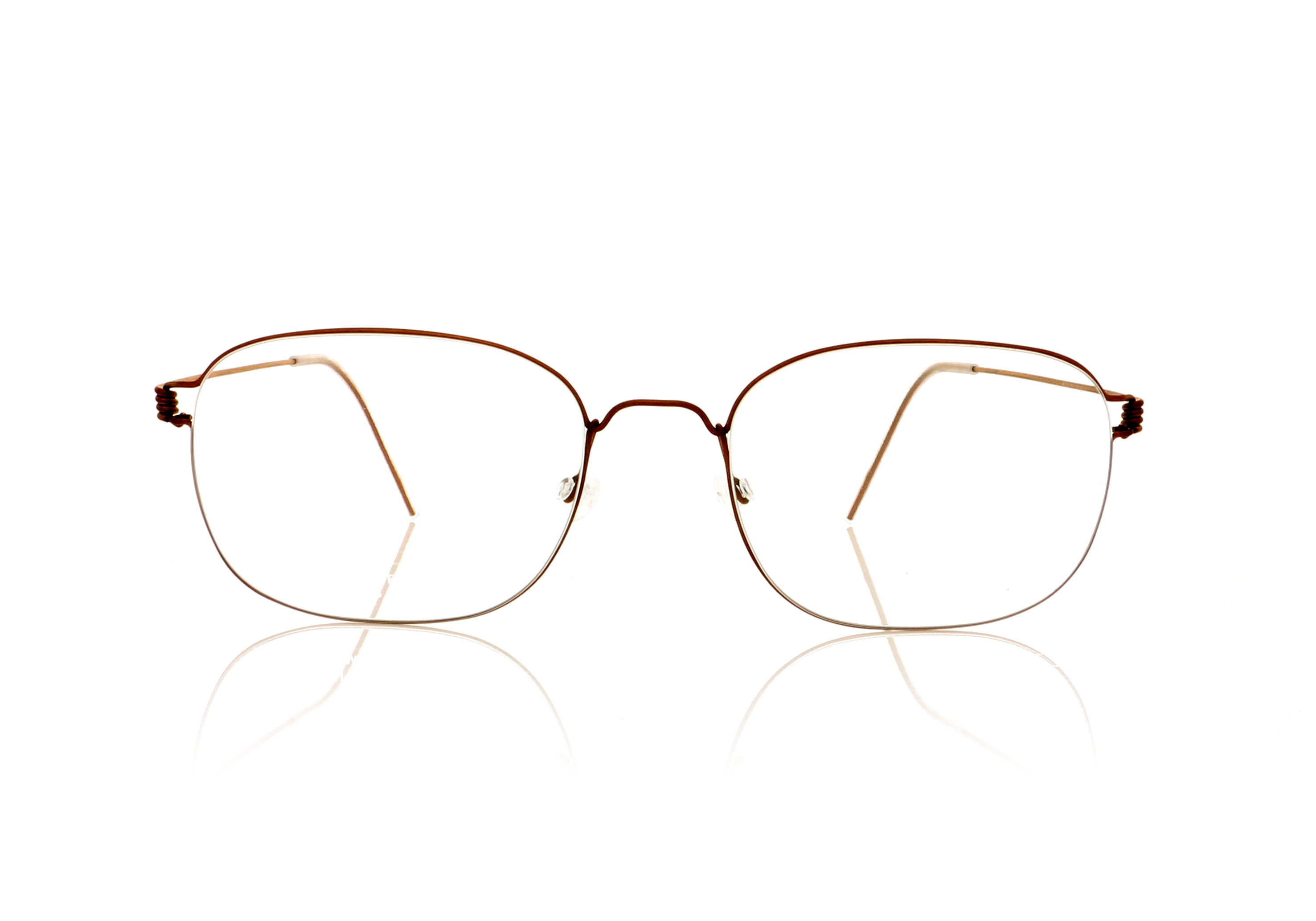 Lindberg Air Rim Mars Brown U12 Glasses