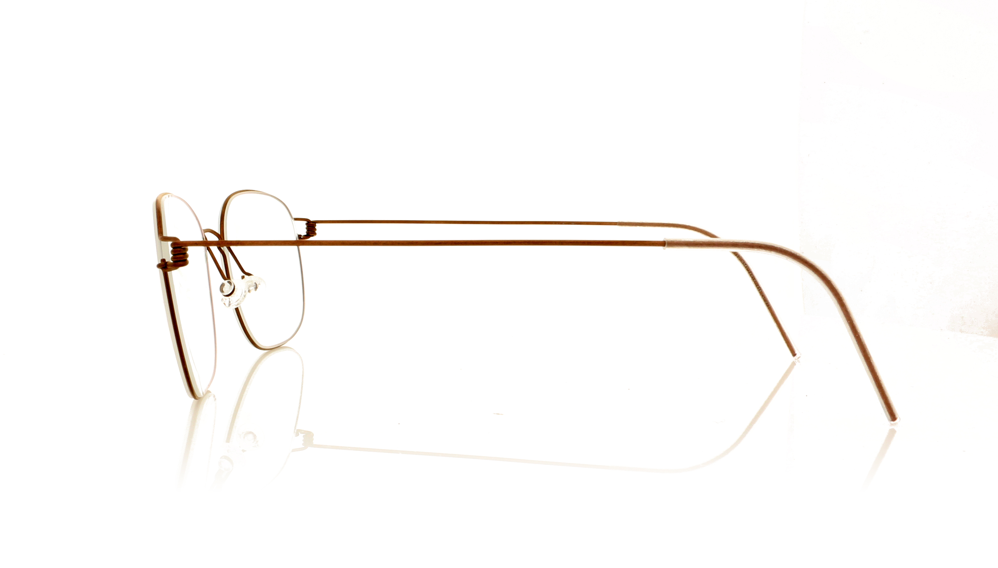 Lindberg Air Rim Mars Brown U12 Glasses