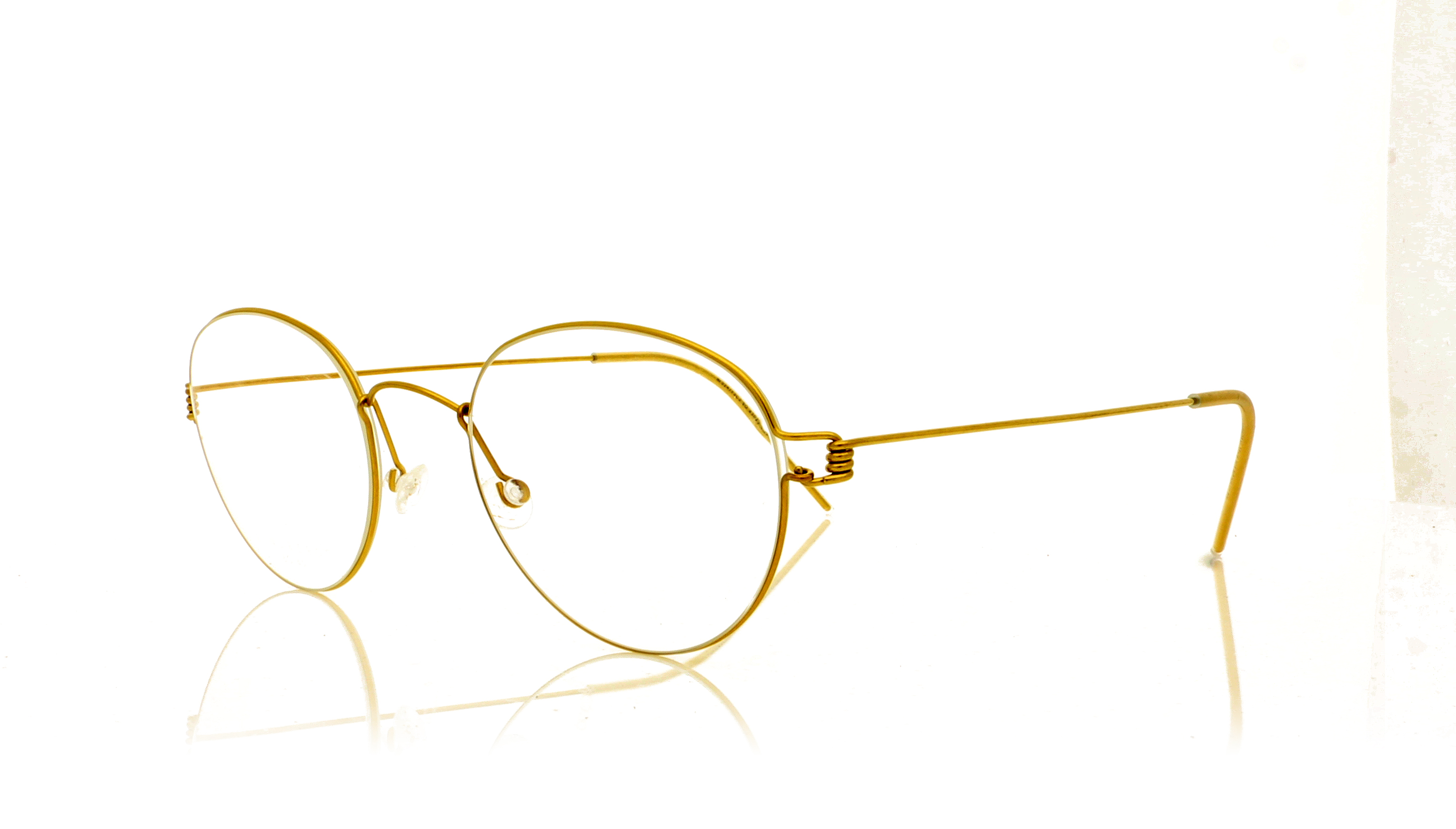 Lindberg Air Rim Bo Bo Gold PGT Glasses