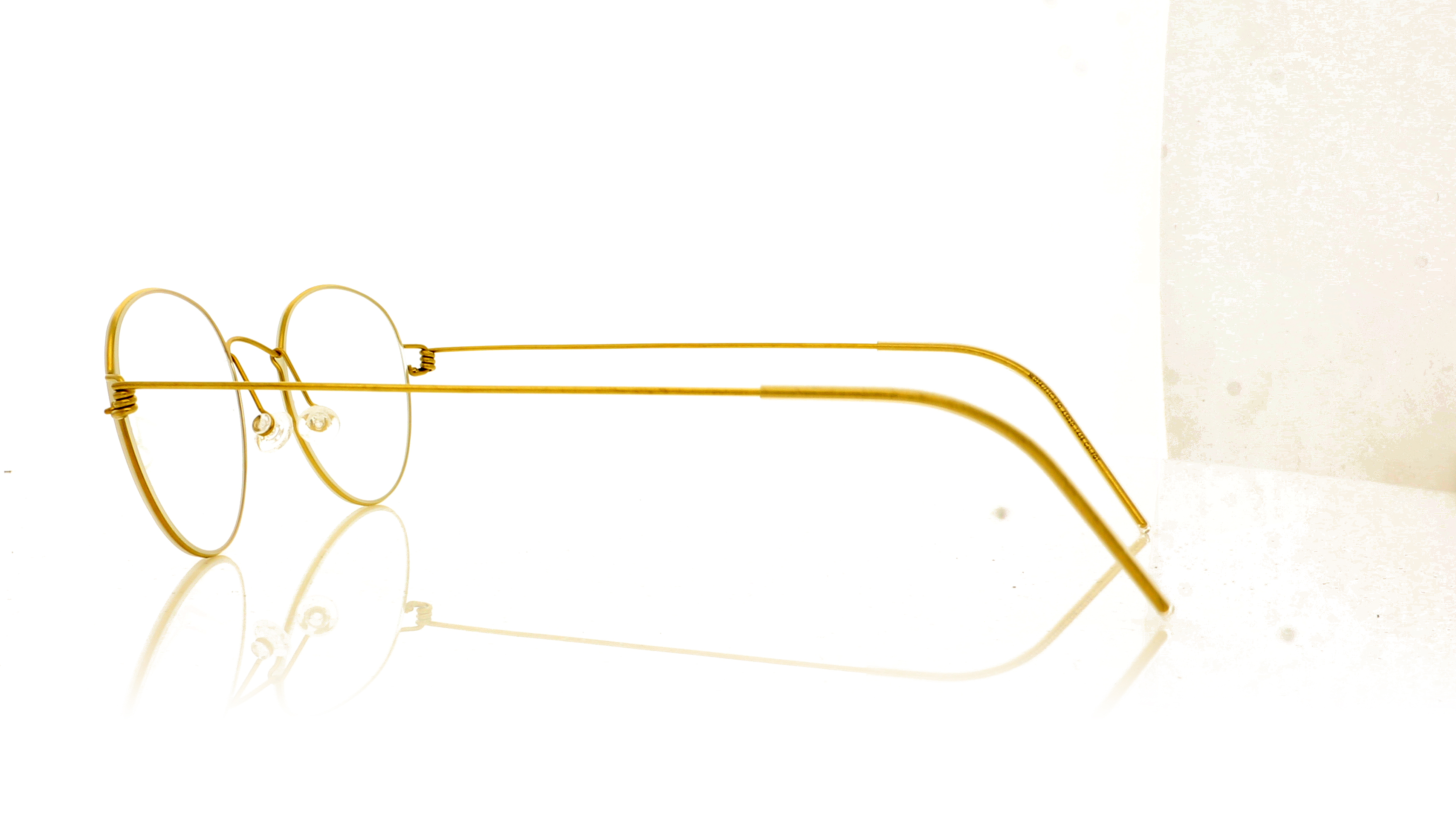 Lindberg Air Rim Bo Bo Gold PGT Glasses