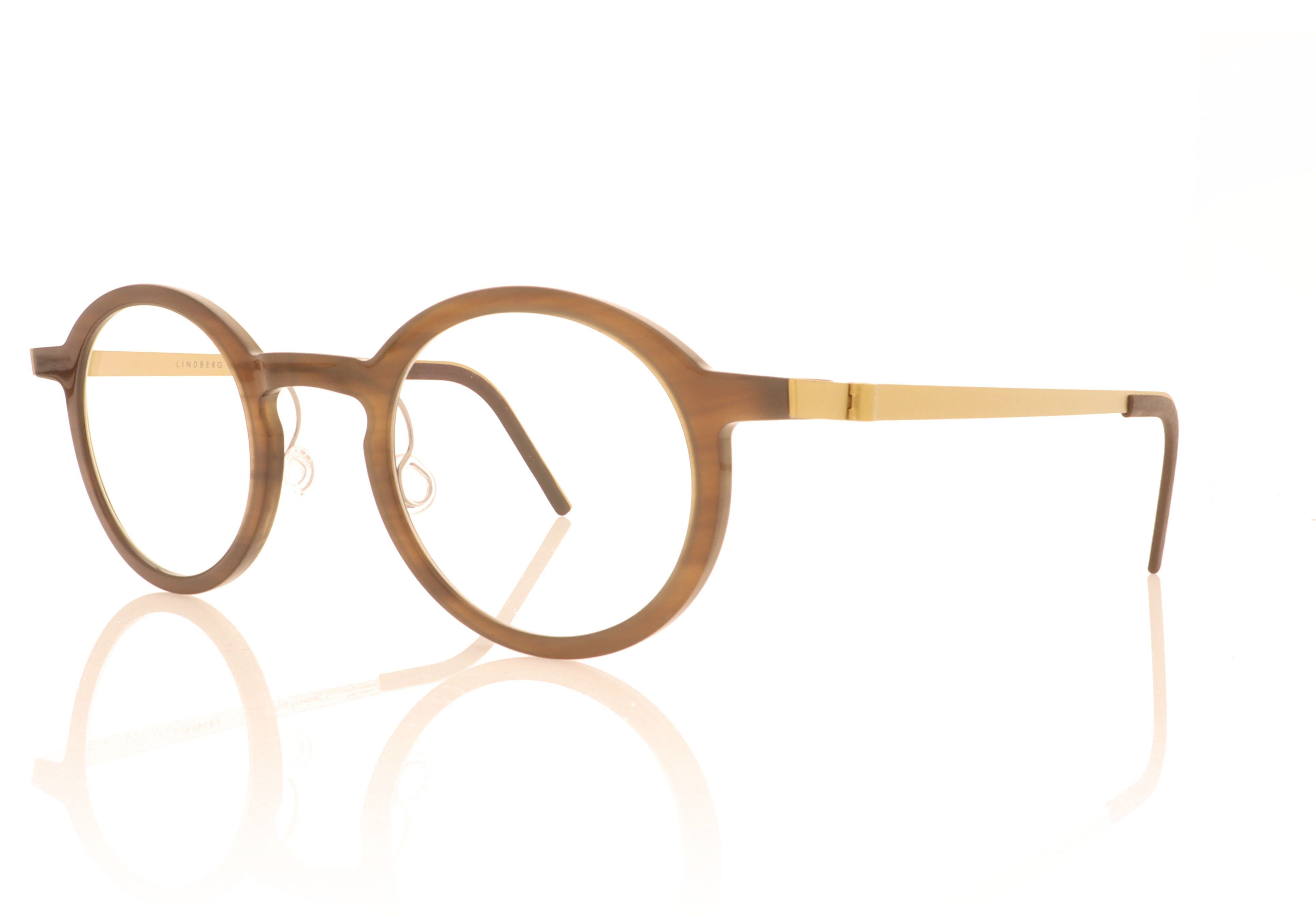 Lindberg 1855 Medium Brown HT18 Glasses