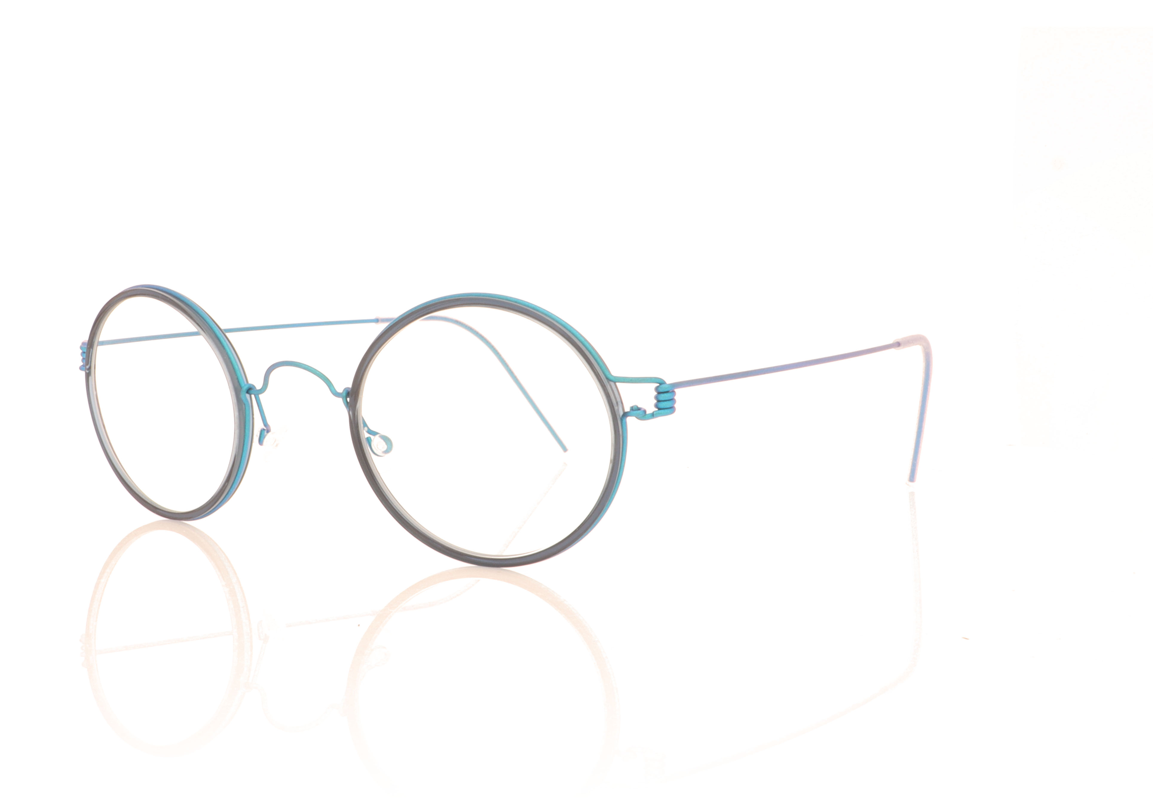 Lindberg Air Rim Harley Harley Blue 80 K259 Glasses