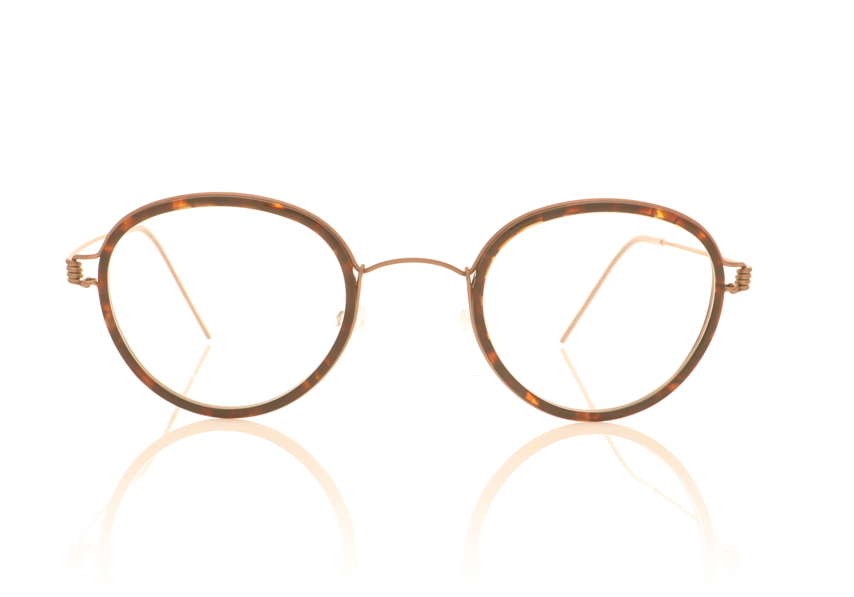 Lindberg Air Rim Jackie Jackie Pink Tortoise U12 K204 Glasses