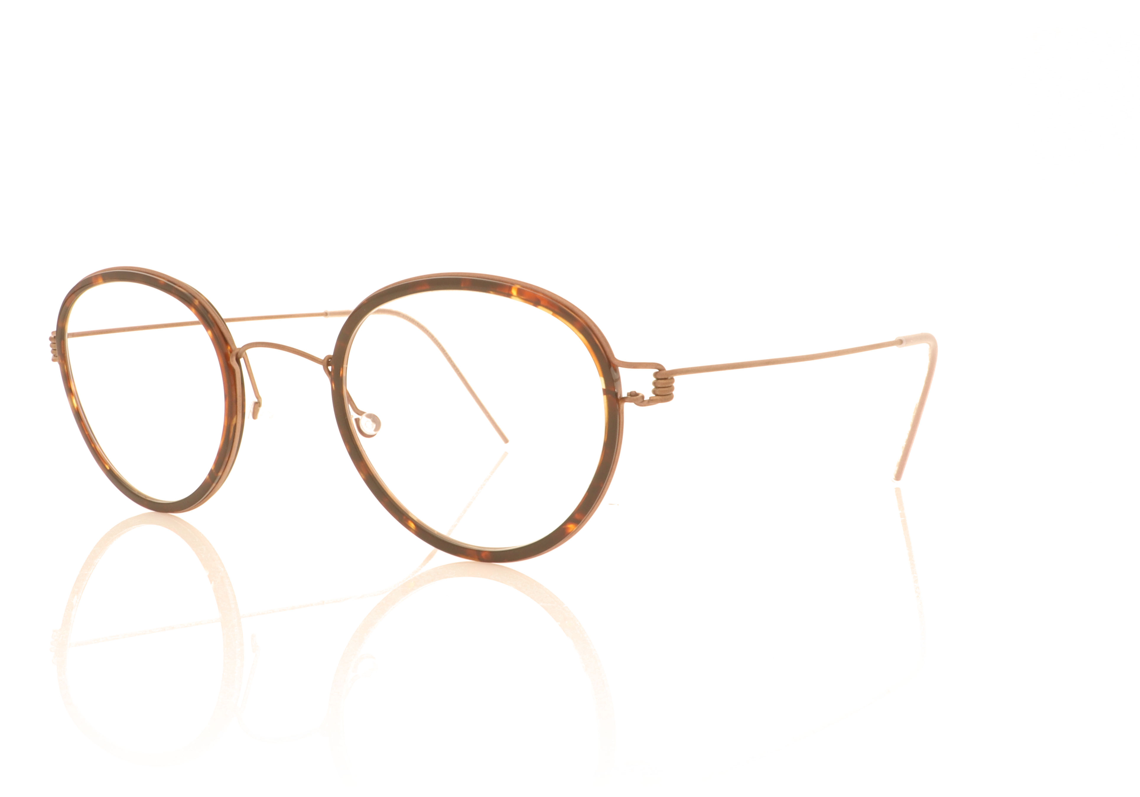 Lindberg Air Rim Jackie Jackie Pink Tortoise U12 K204 Glasses