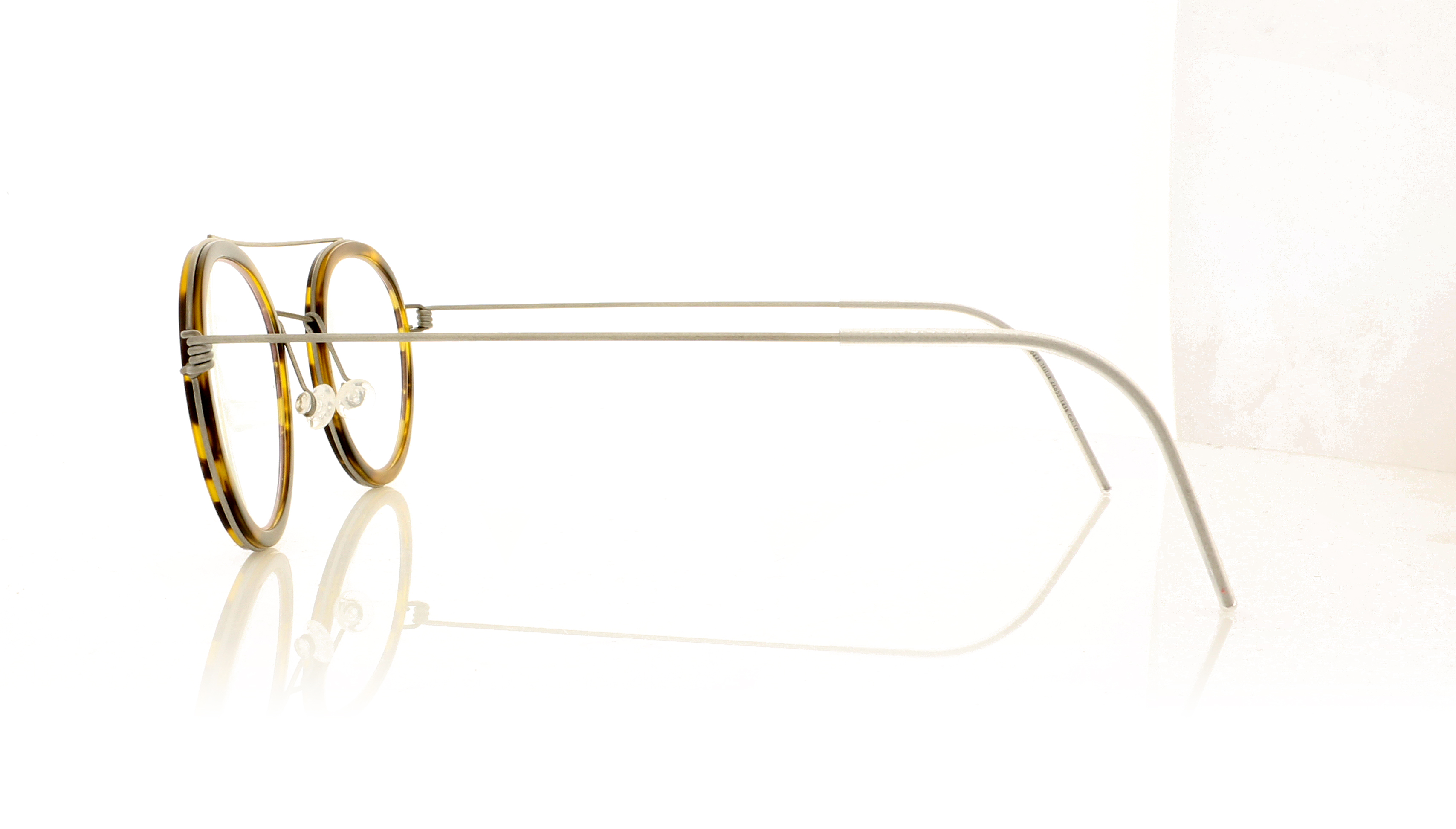 Lindberg Air Rim Teitur Teitur Tortoiseshell/Brushed Silver 10-10-K251 Glasses