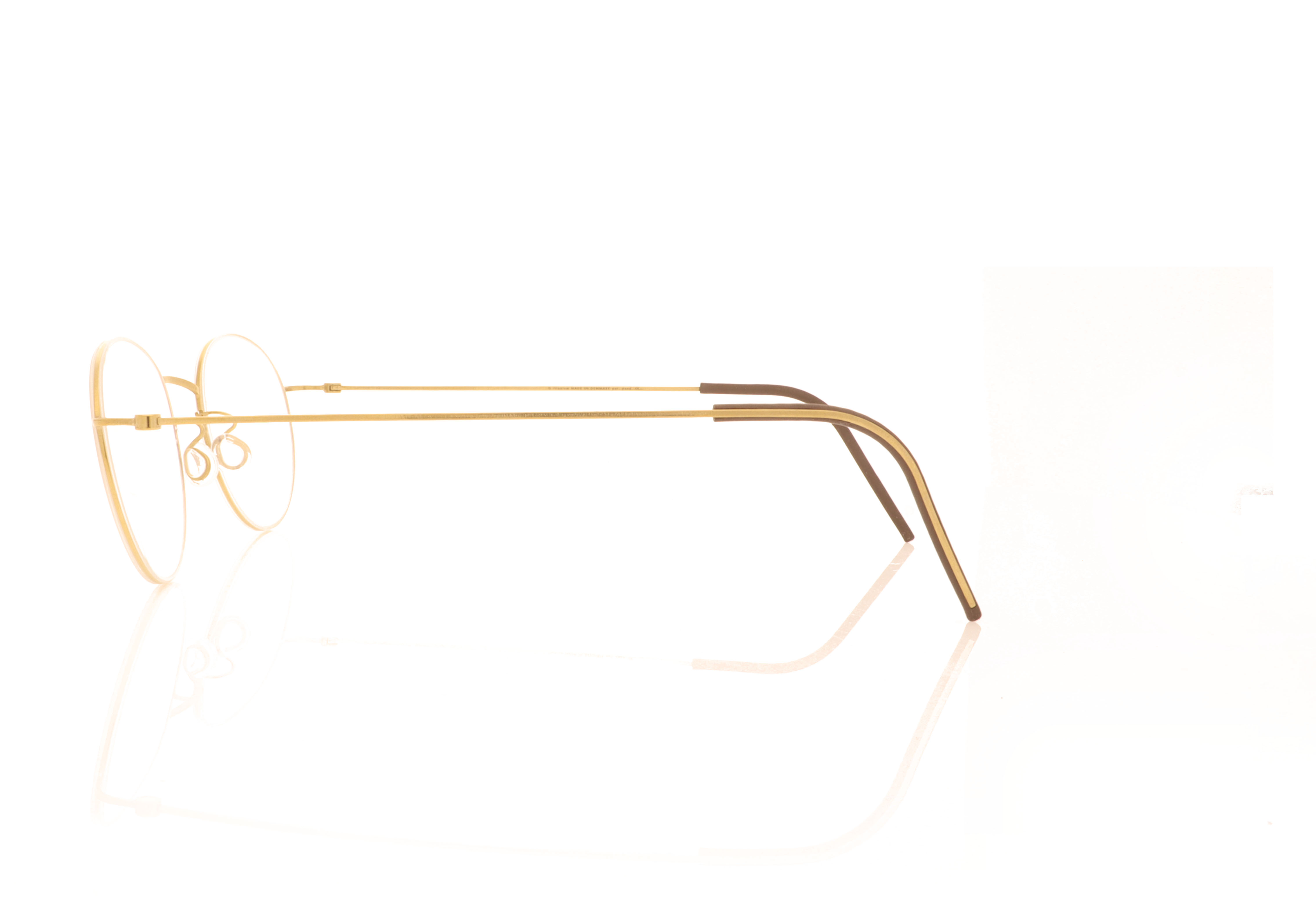 Lindberg 5504 Gold PGT GR00 Glasses
