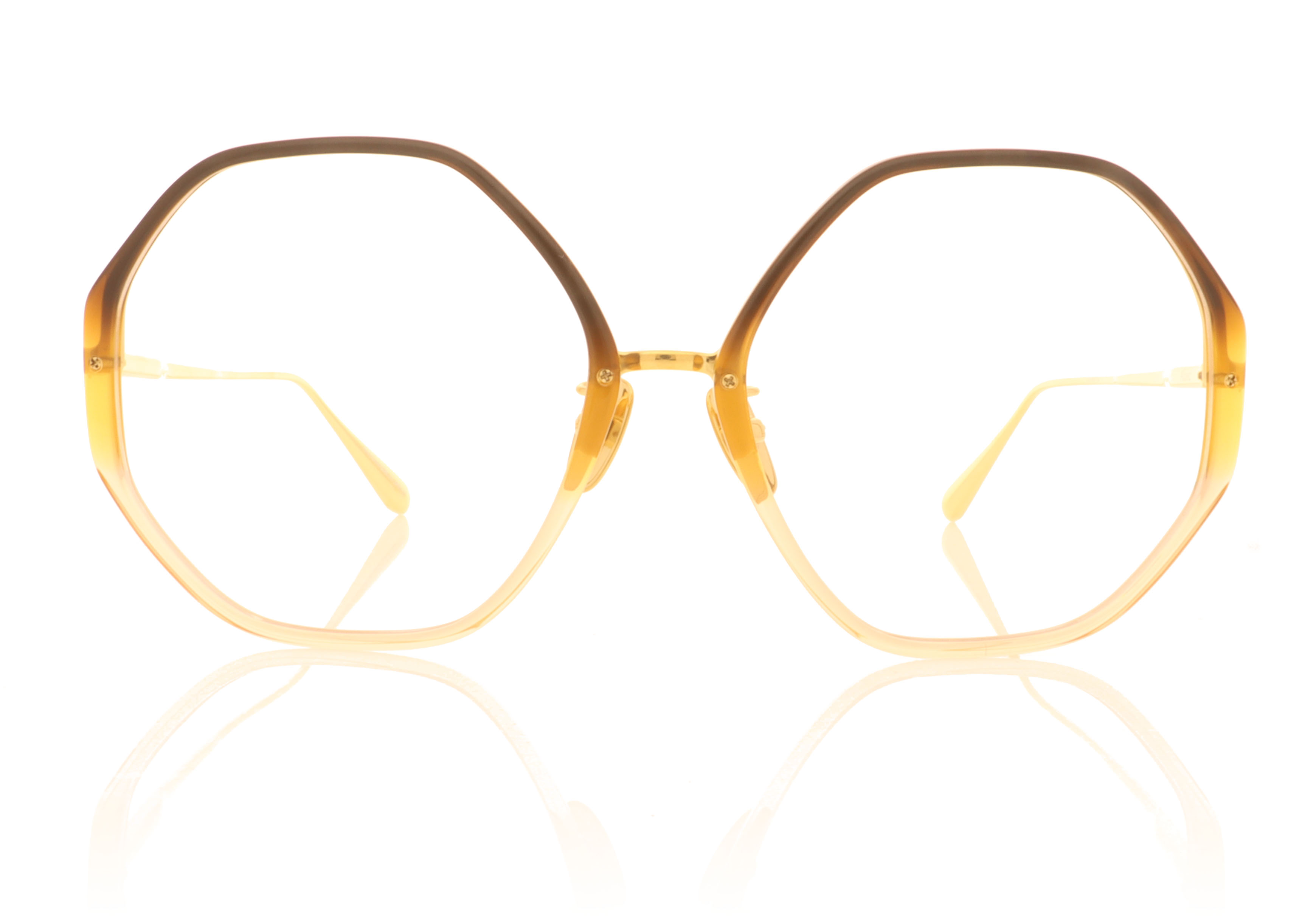 Linda Farrow Alona Gold C24 Glasses