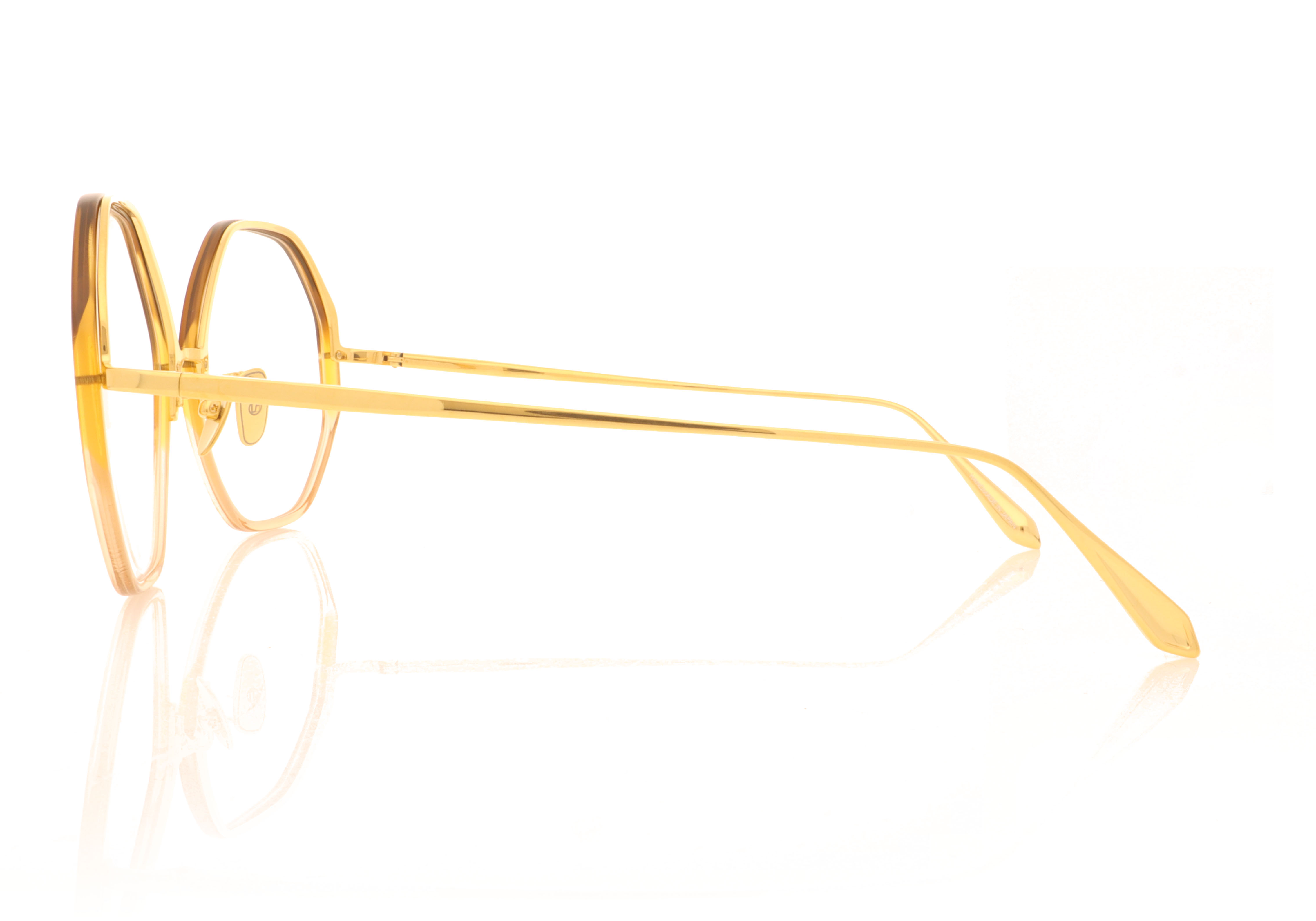 Linda Farrow Alona Gold C24 Glasses