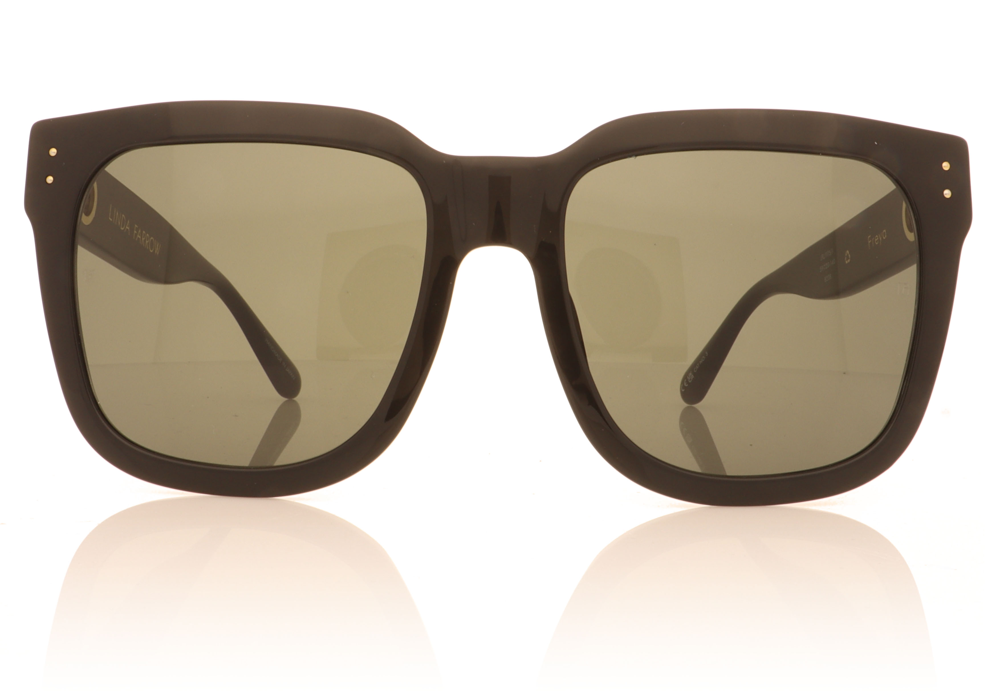 Linda Farrow Freya Black C1 Sunglasses