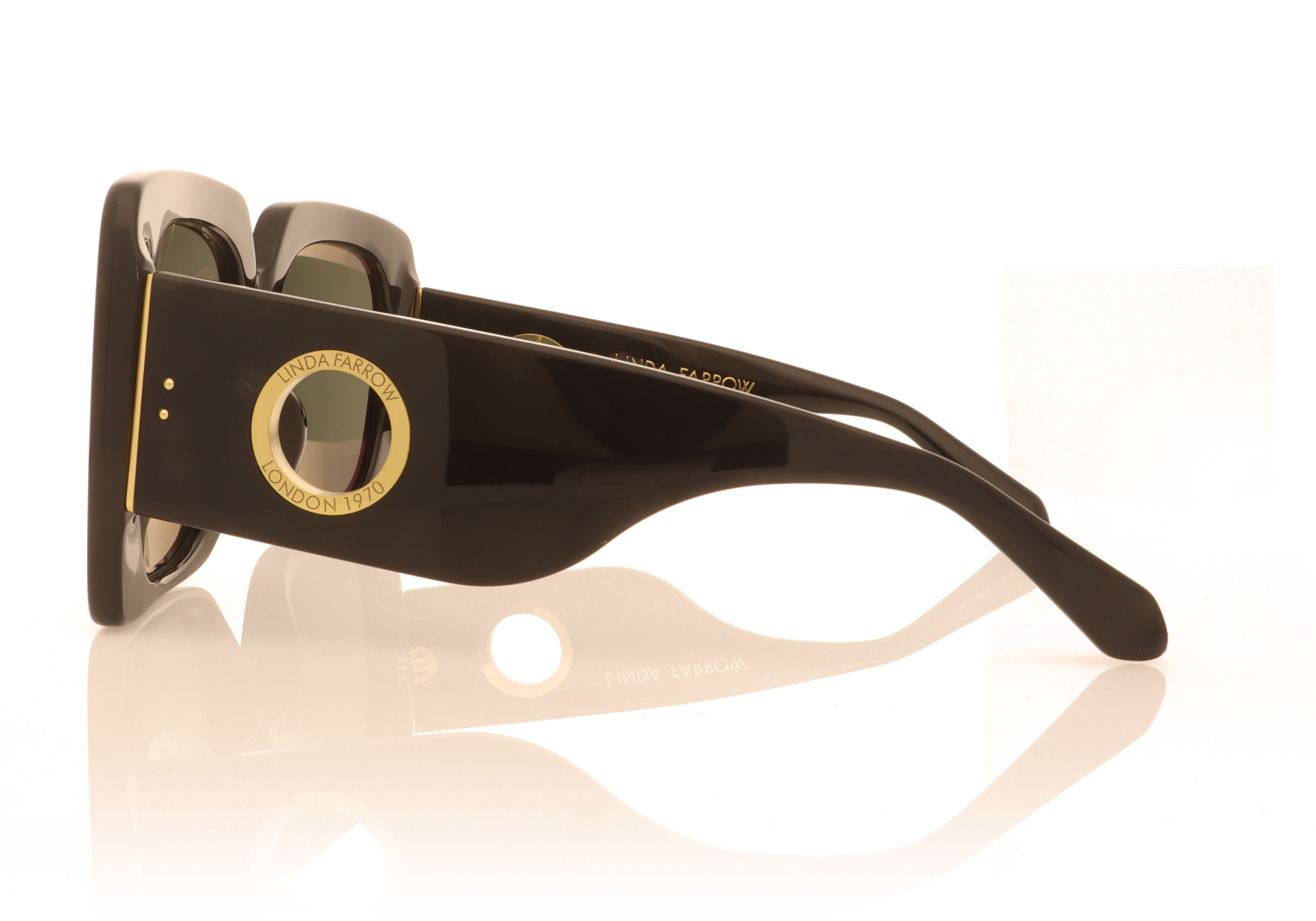 Linda Farrow Sierra Black C1 Sunglasses