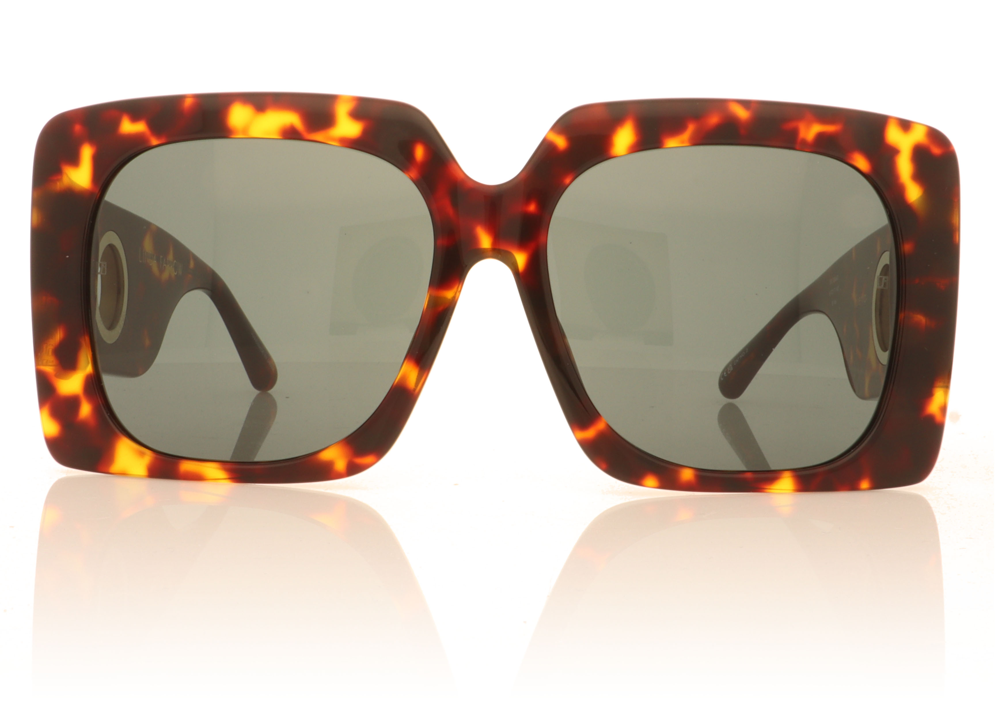 Linda Farrow Sierra Tortoise C3 Sunglasses