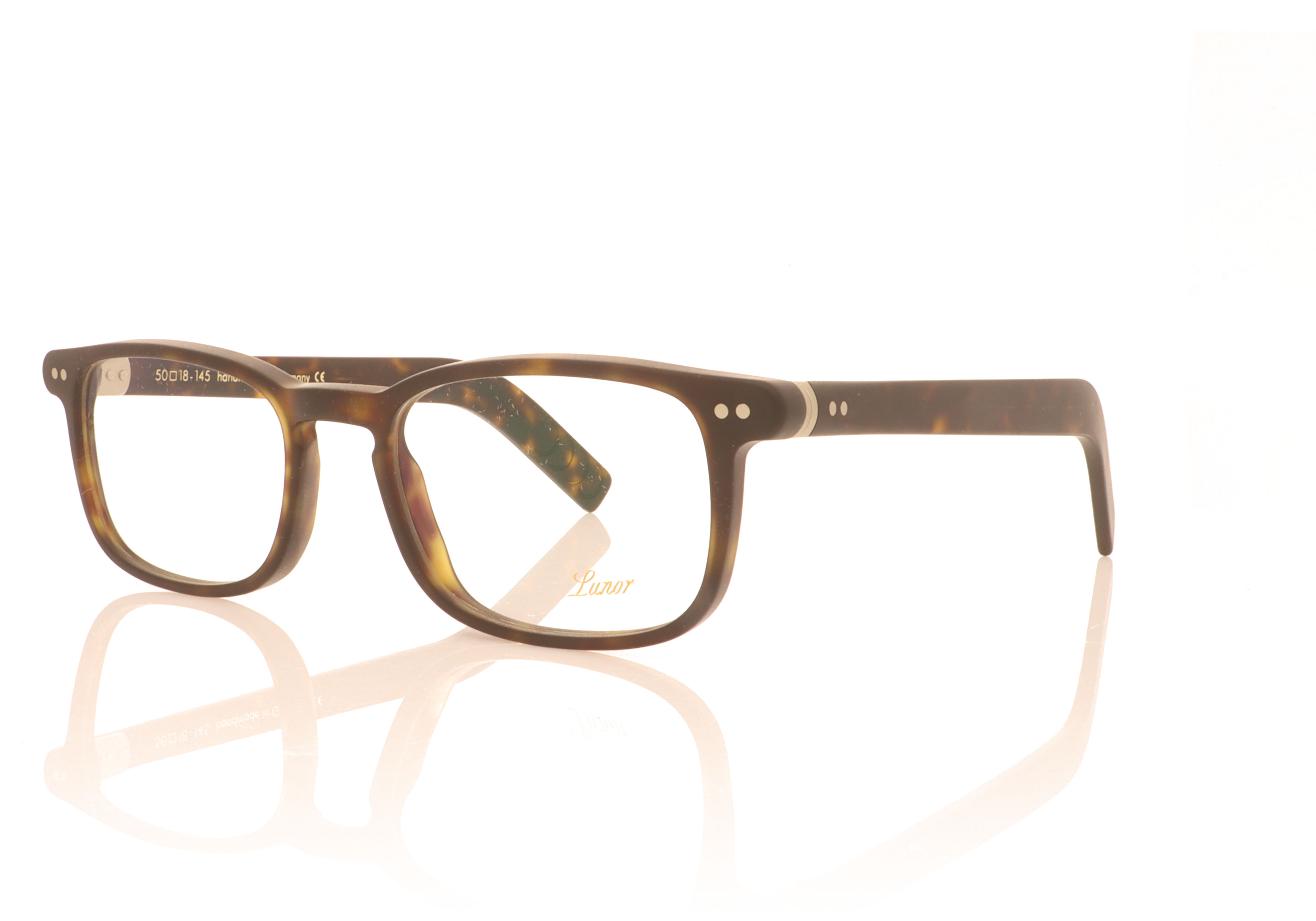 Lunor LU231 Matte Tortoise 2M Glasses
