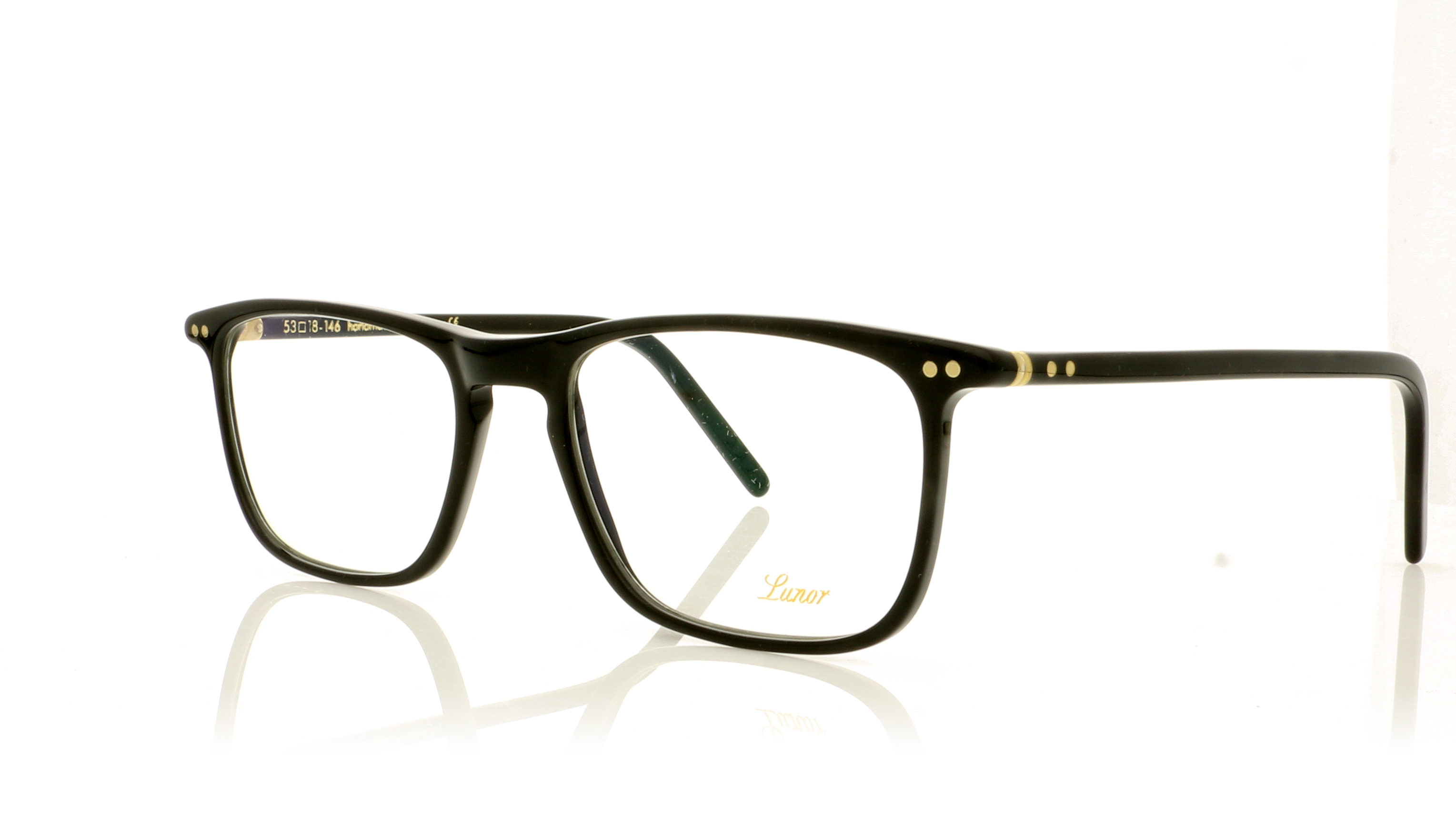 Lunor LU238 Black 1 Glasses
