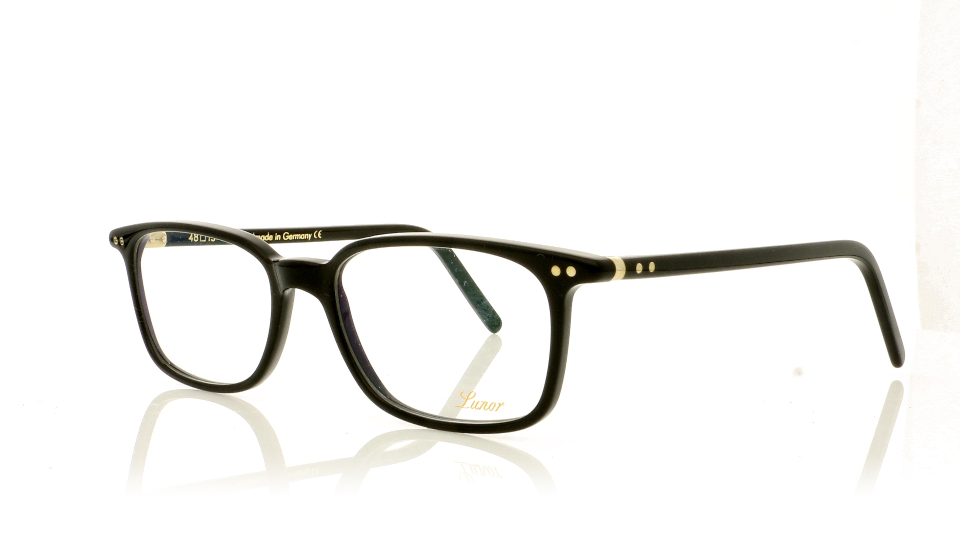 Lunor LU601 Black 1 Glasses