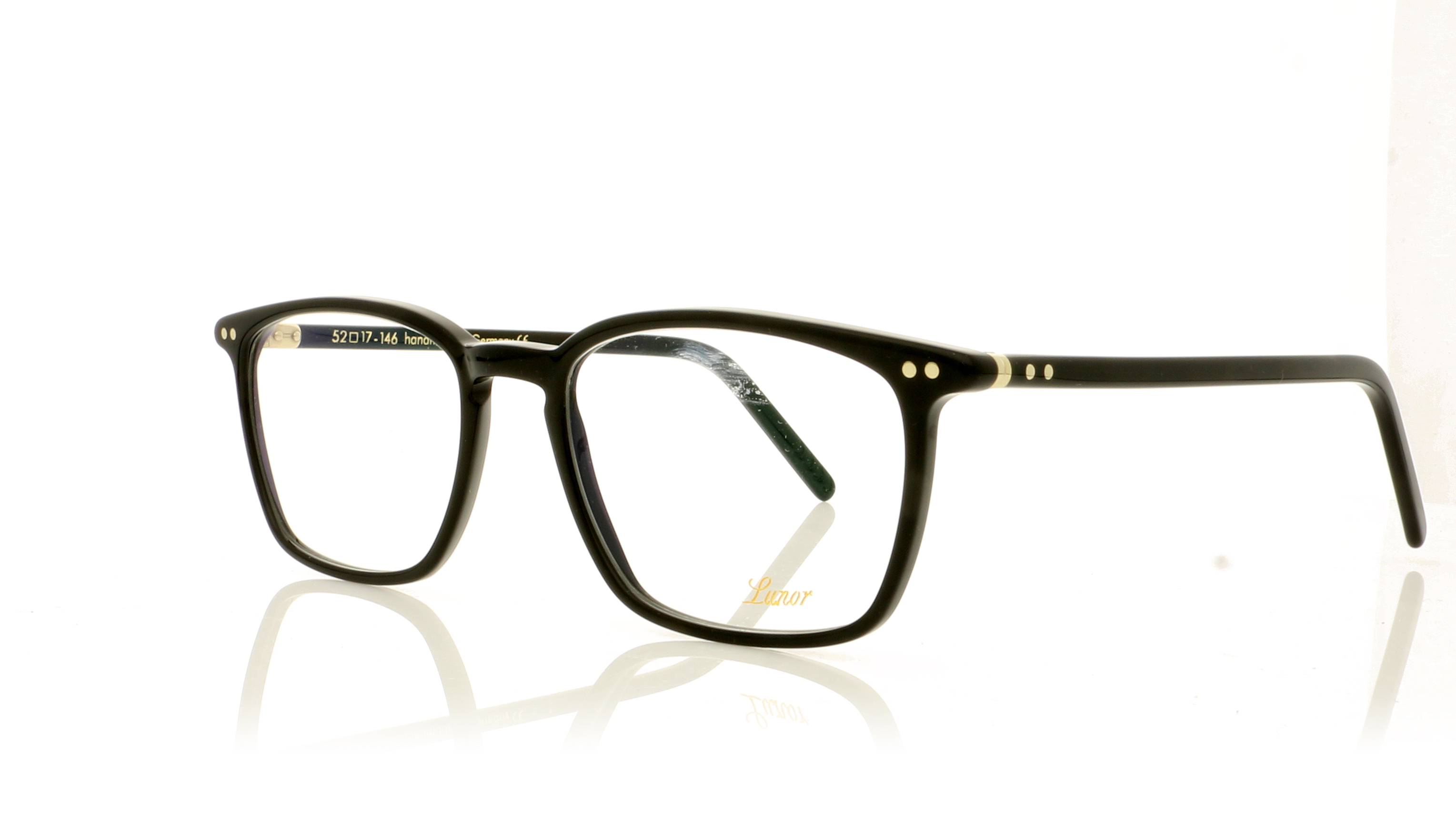 Lunor LU605 LU 605 Black 1 Glasses
