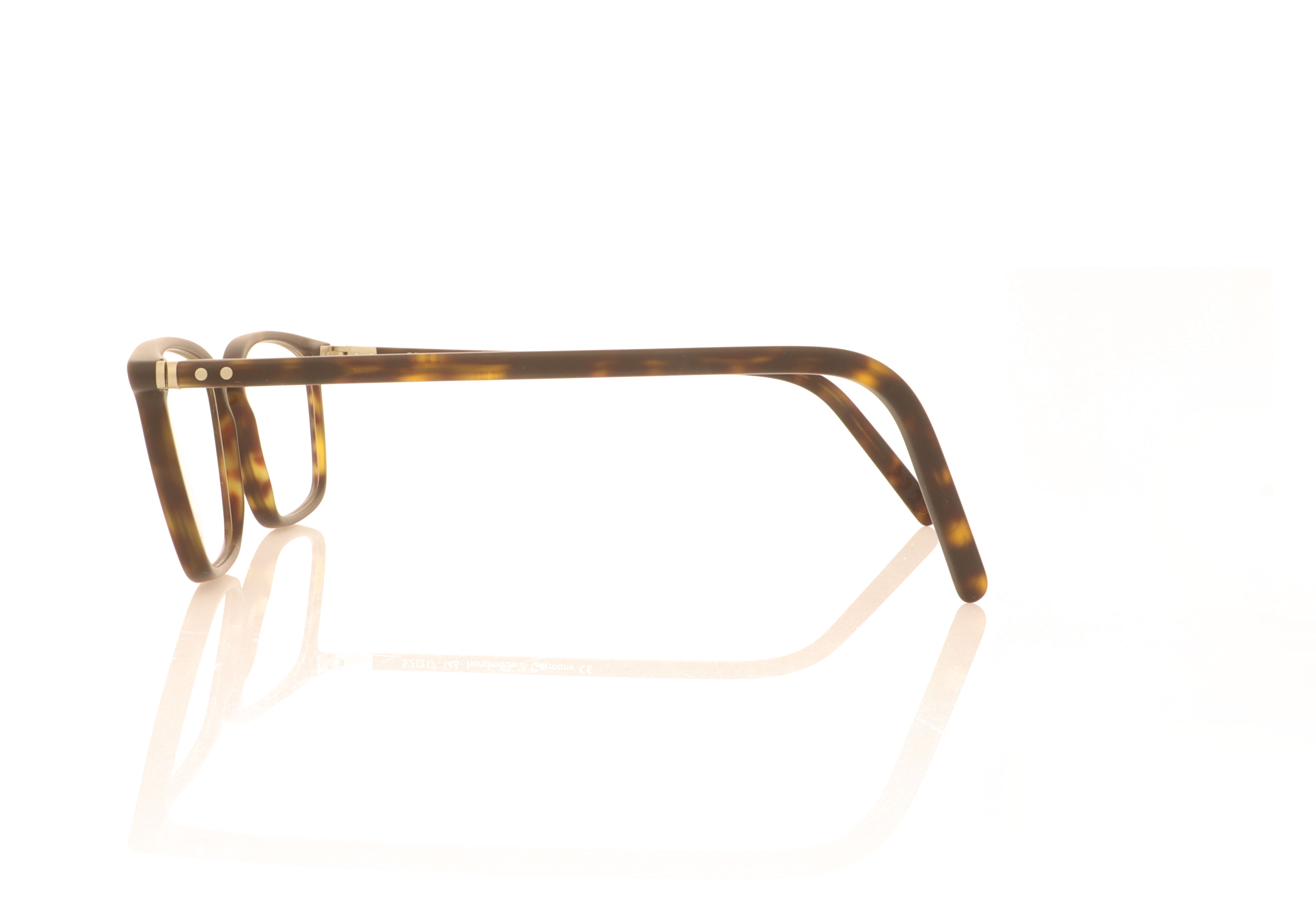 Lunor LU605 LU 605 Matte Tortoise 2M Glasses