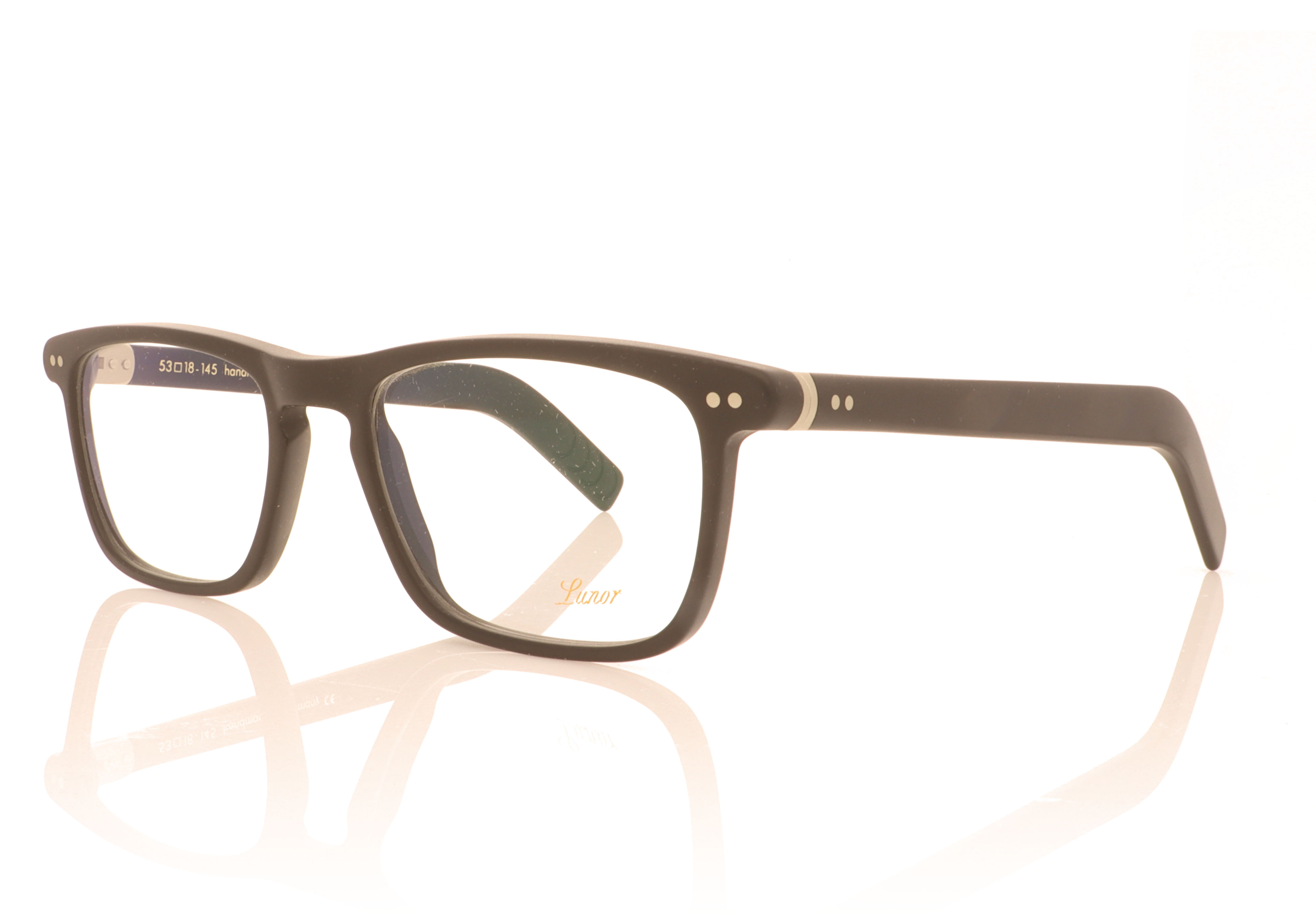 Lunor LU250 Lunor LU 252 Matt Black 01M Glasses