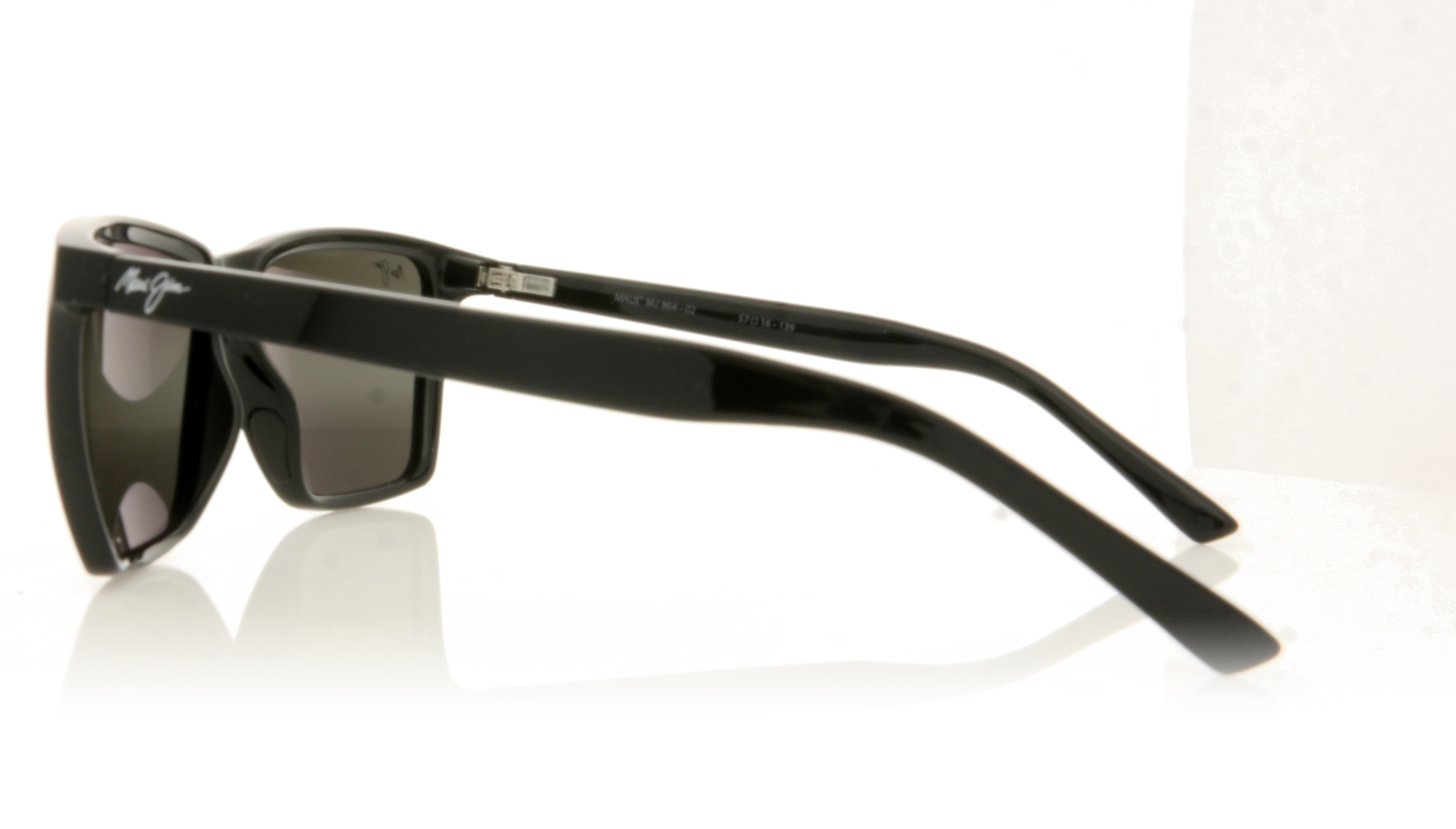 Maui Jim MJ864 Cruzem Black Gloss 2 Sunglasses