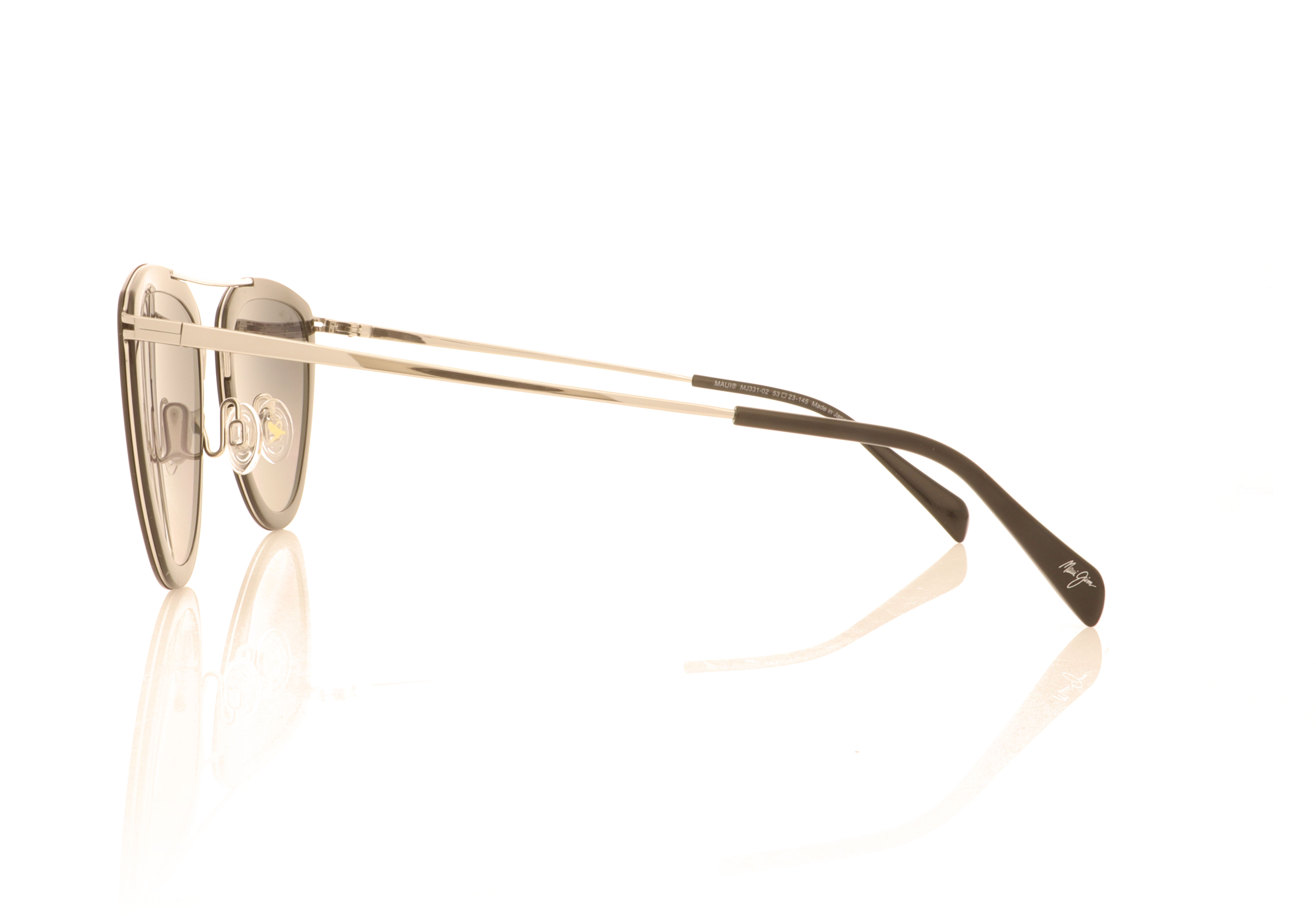 Maui Jim Hunakai MJ331 Black Gloss 02 Sunglasses