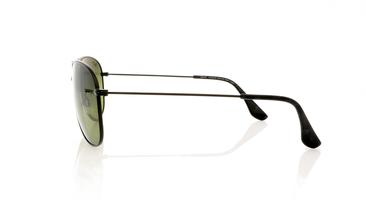 Maui Jim MJ247 Mj Gloss Black/Maui Ht 2 Sunglasses