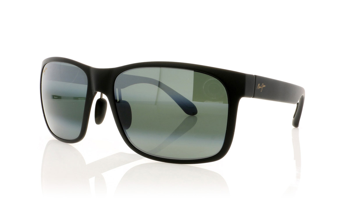 Maui Jim MJ432 Mj Matte Black 2M Sunglasses