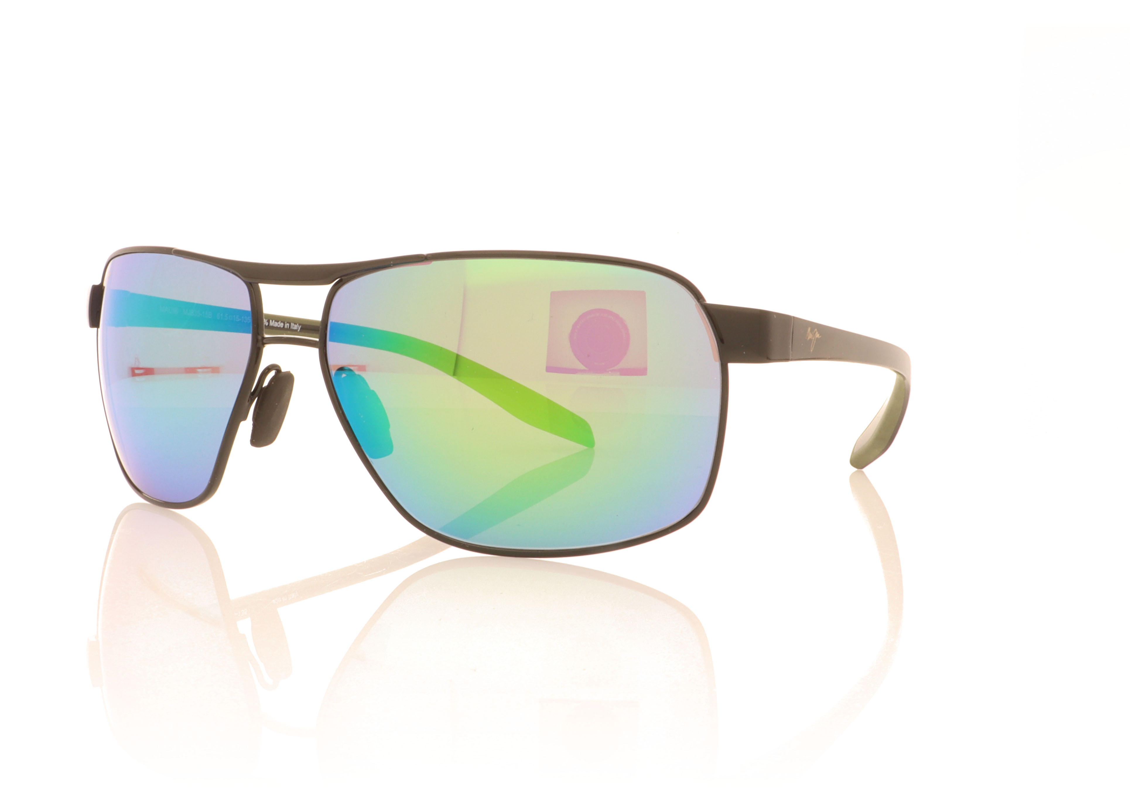 Maui Jim MJ835 The Bird Black 15B Sunglasses