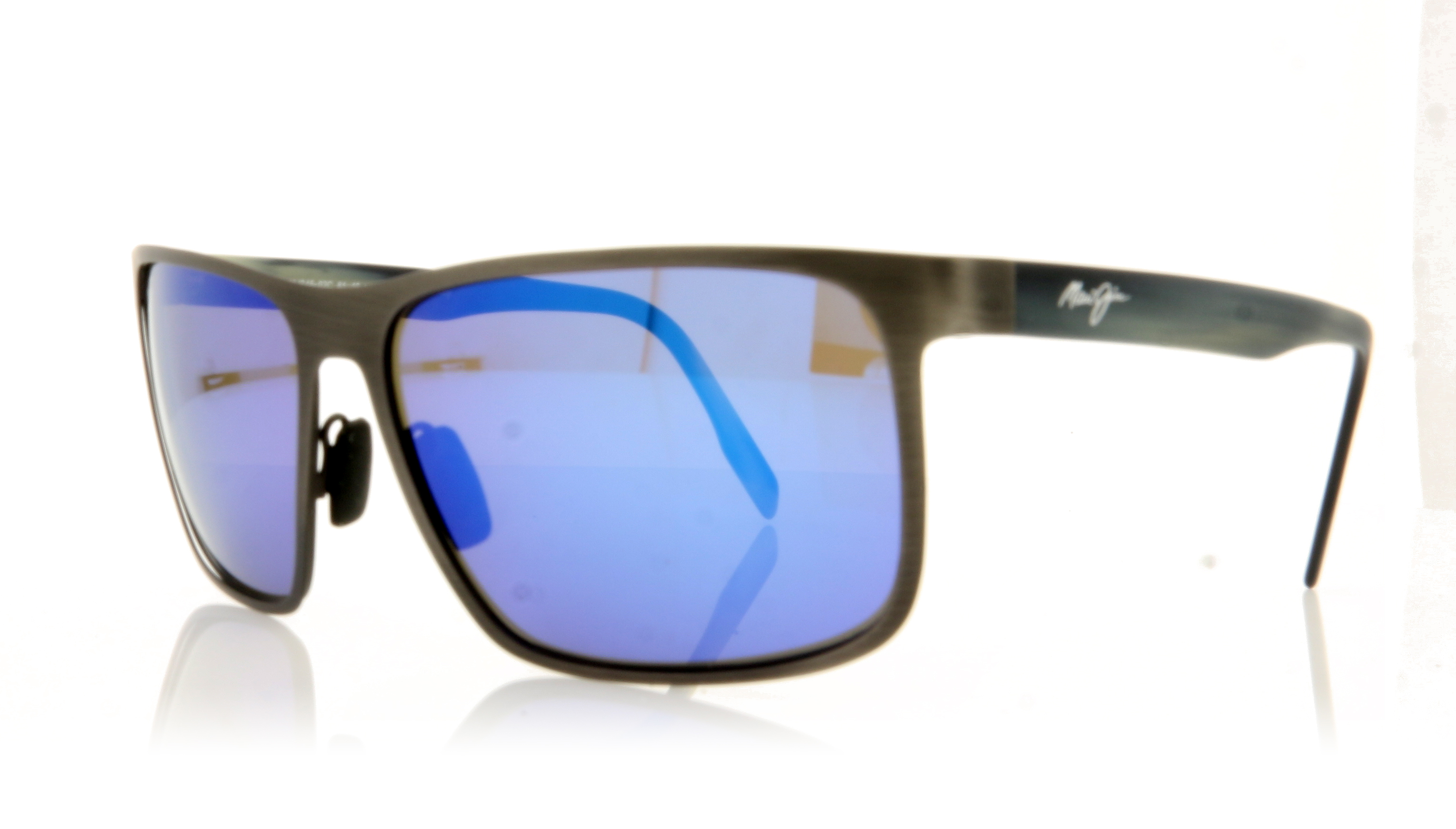 Maui Jim MJ846 Wana Brushed Dark Gunmetal 02C Sunglasses