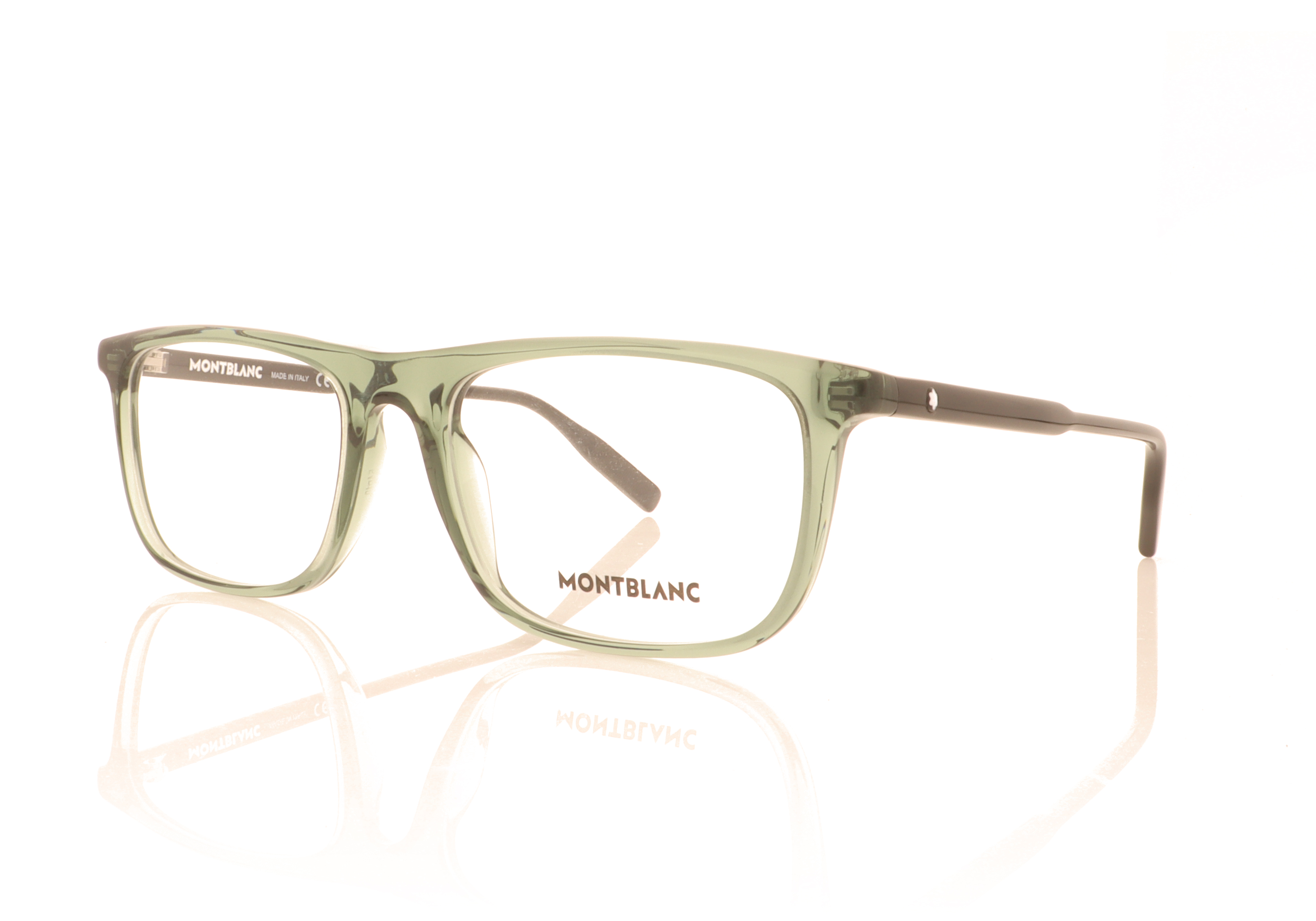 Montblanc MB0012O 12 Green-Black 11 Glasses