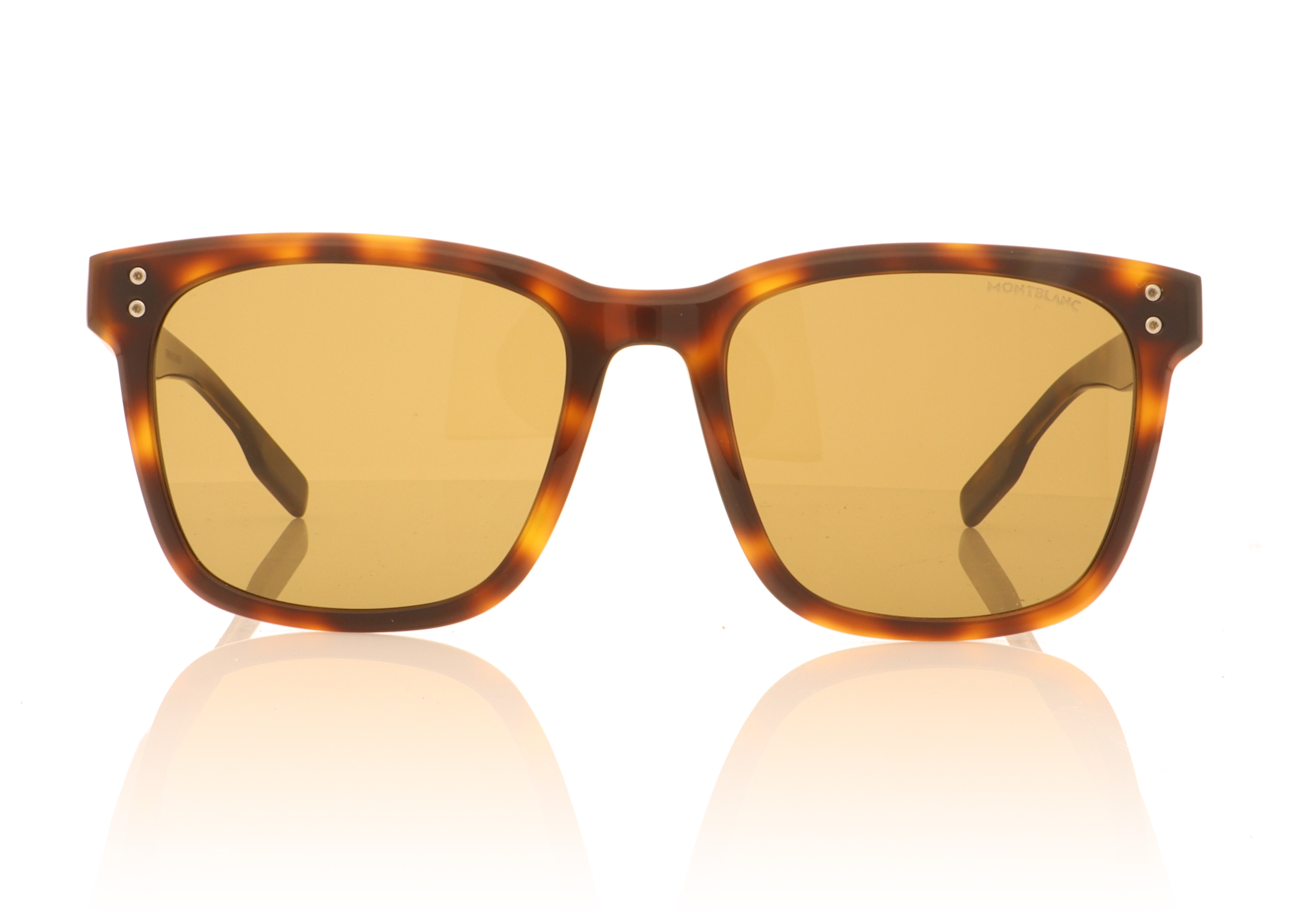 Montblanc MB0138SK 138 Havana 2 Sunglasses