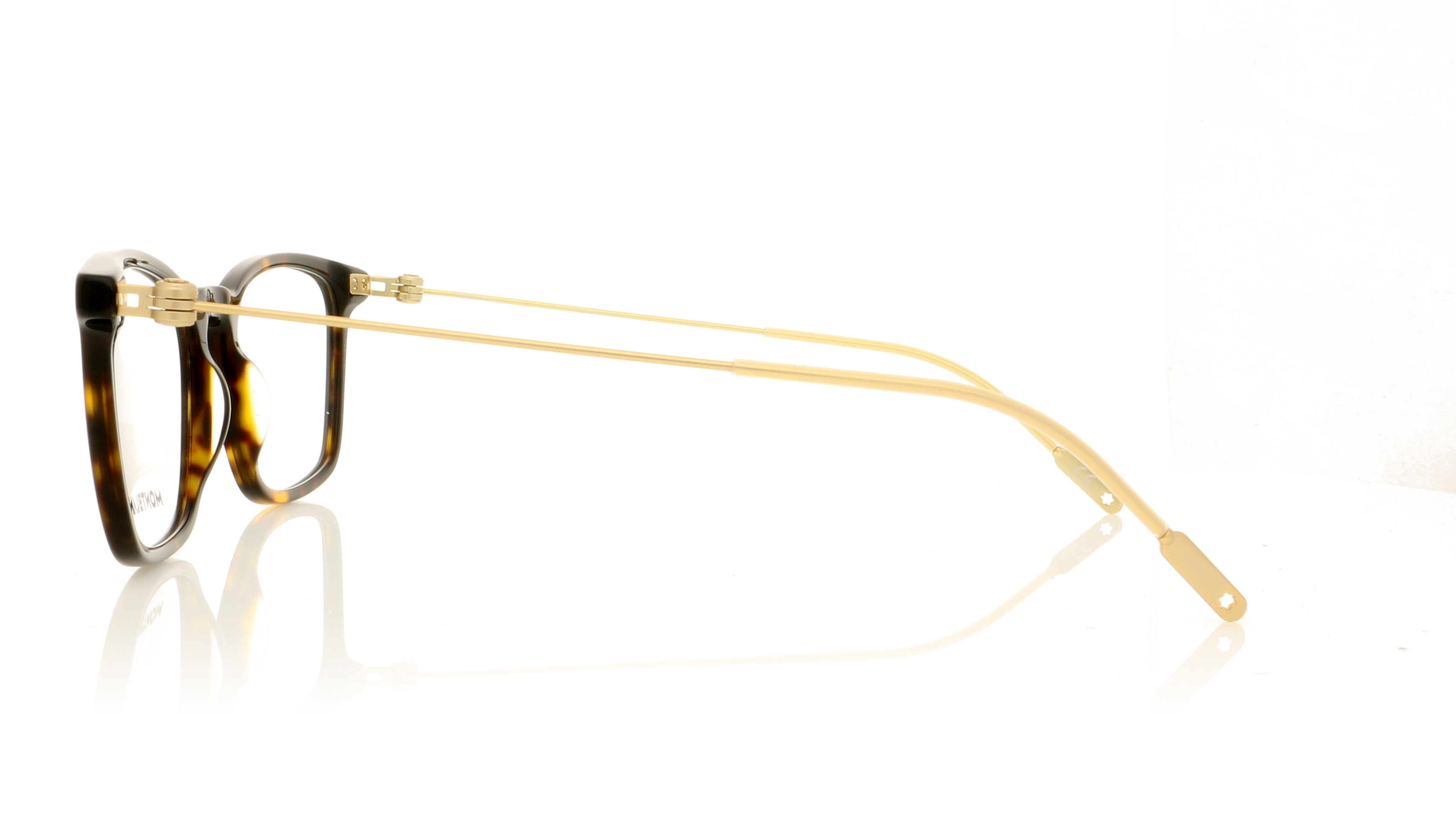 Montblanc MB0005O Havana Gold 2 Glasses
