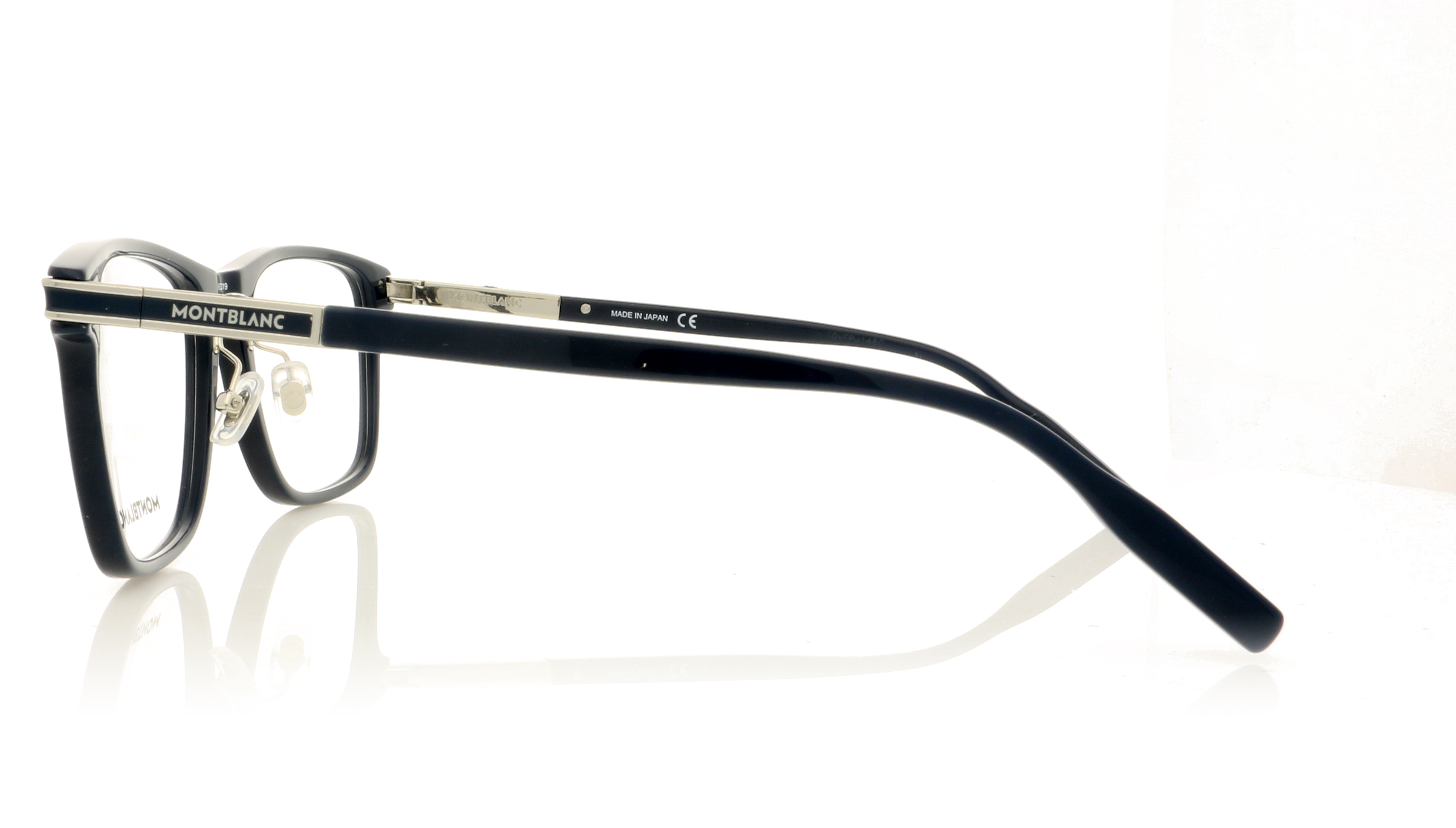 Montblanc MB0042O Blue-Silver 3 Glasses