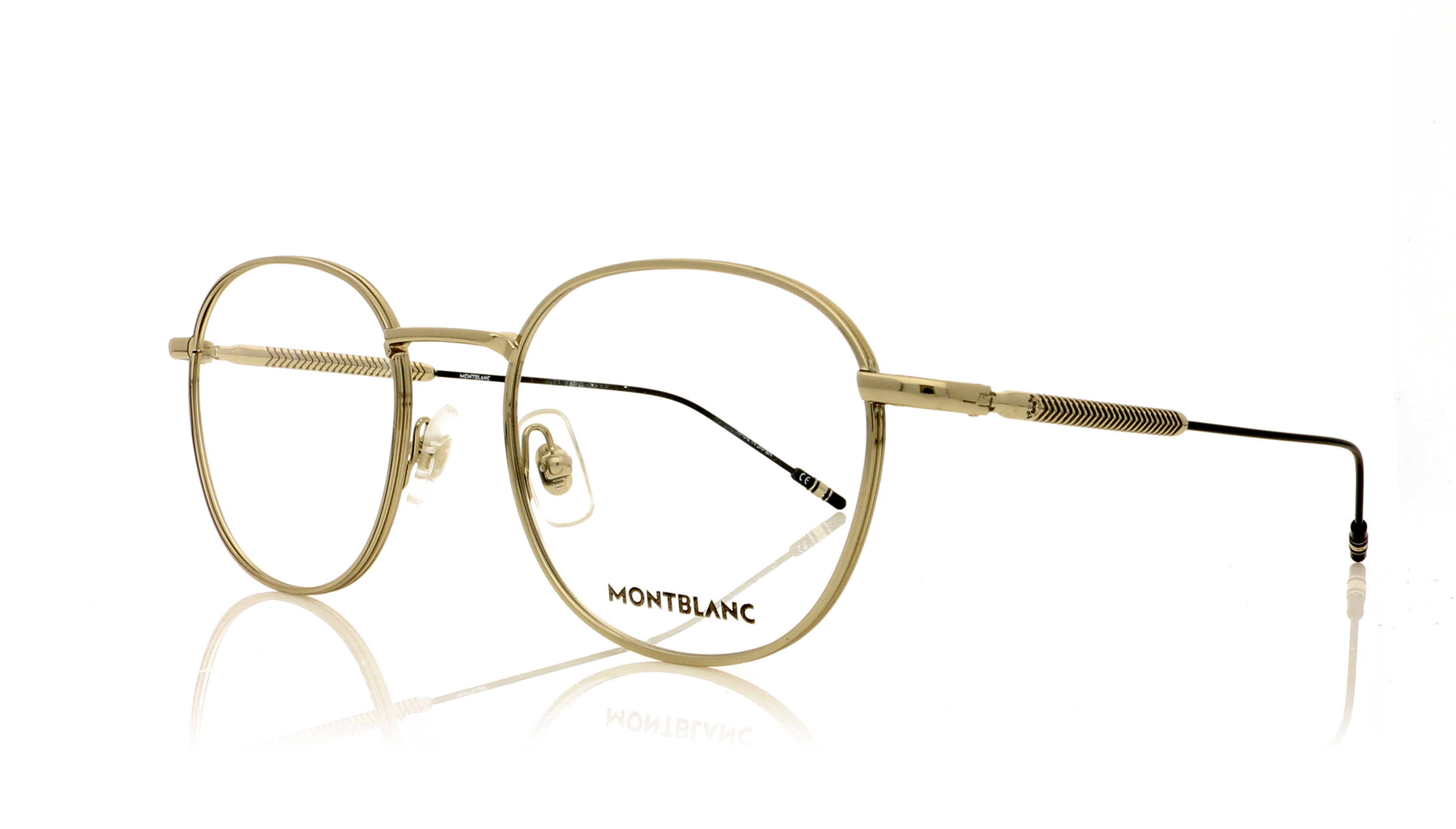 Montblanc MB0048O Silver 3 Glasses