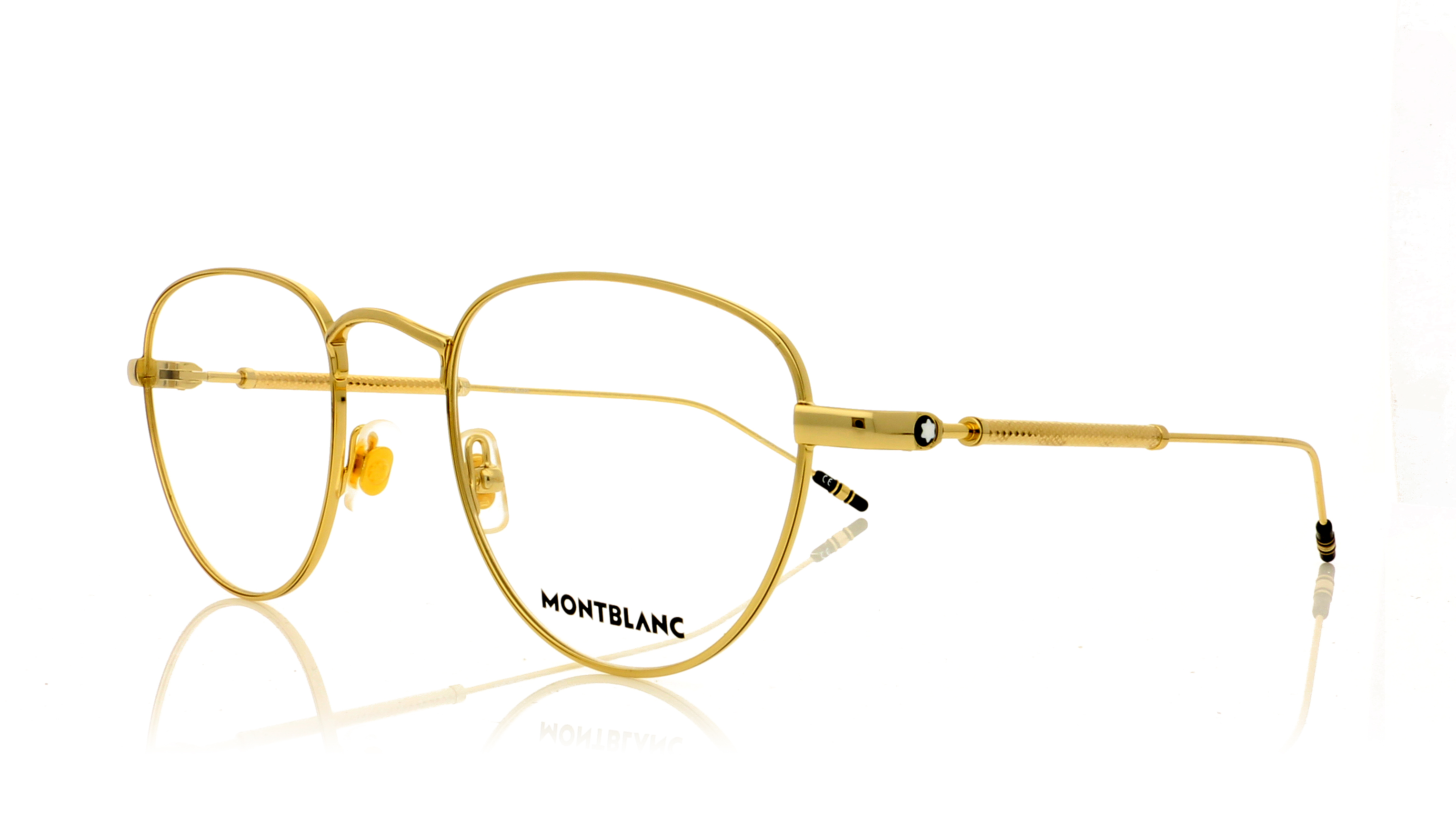 Montblanc MB0111O 2 Gold Glasses