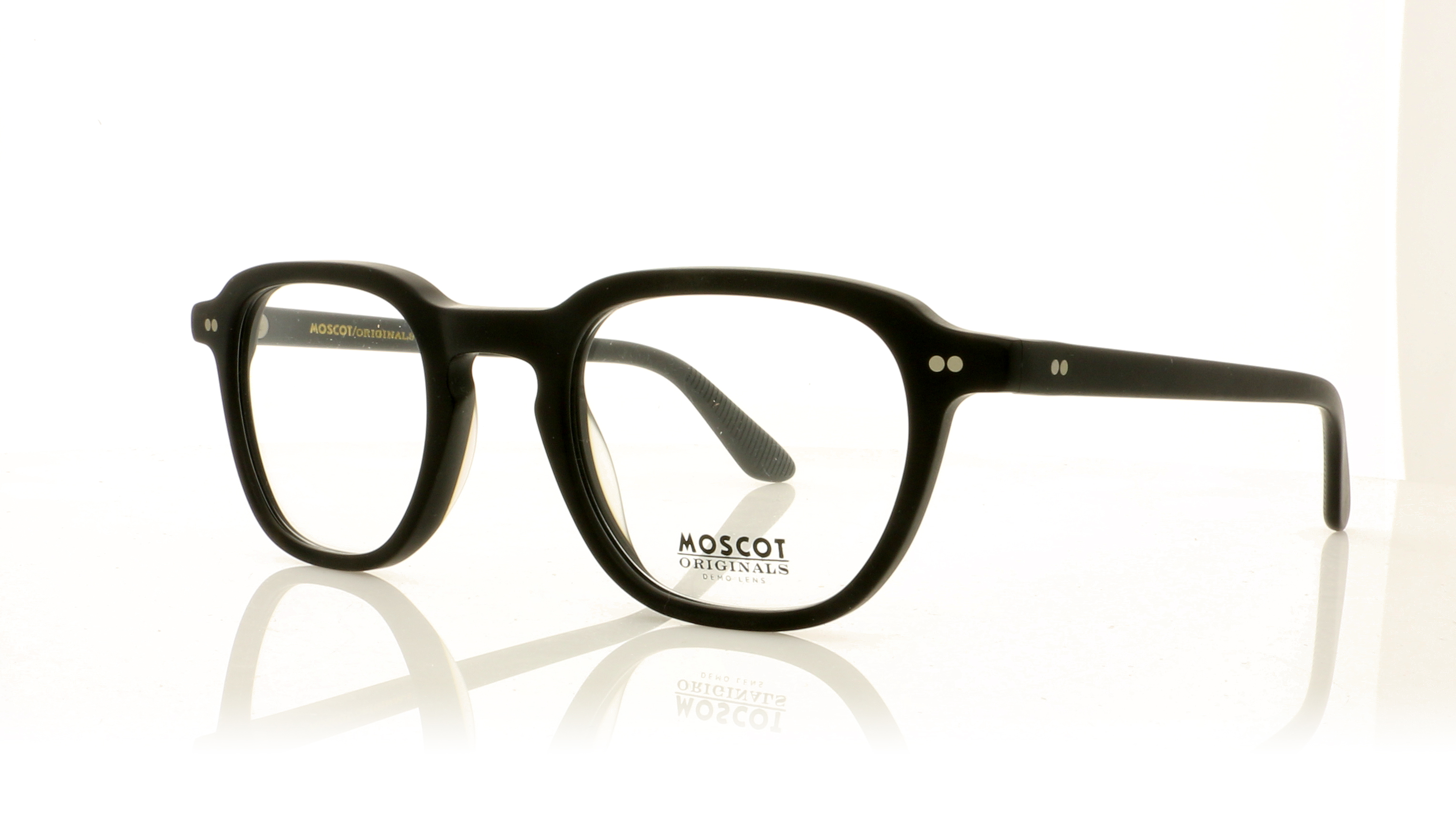 Moscot Billik Matte Black Matte Black Glasses
