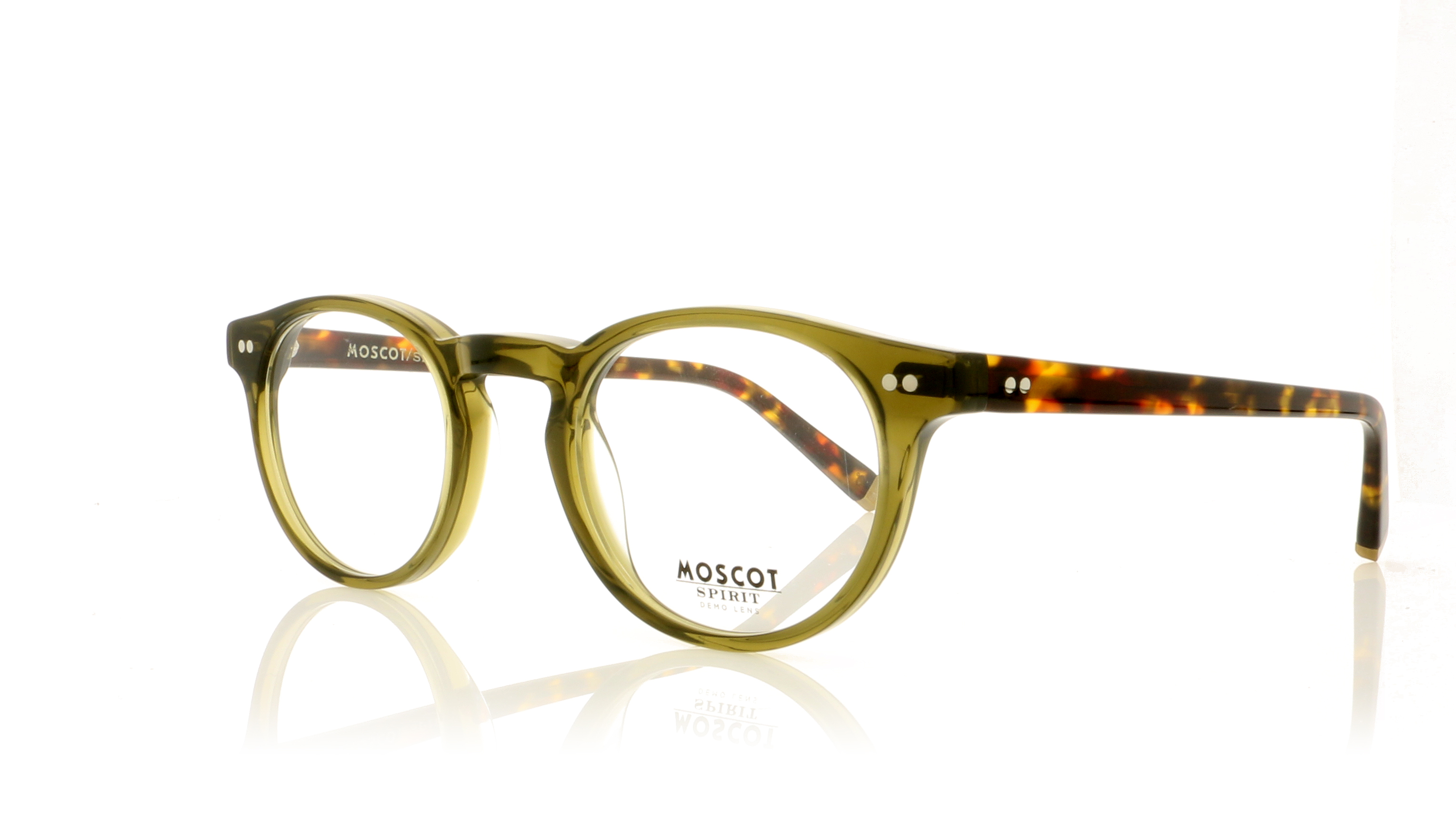 Moscot Frankie Olive/Tortoise 1507-01 Glasses
