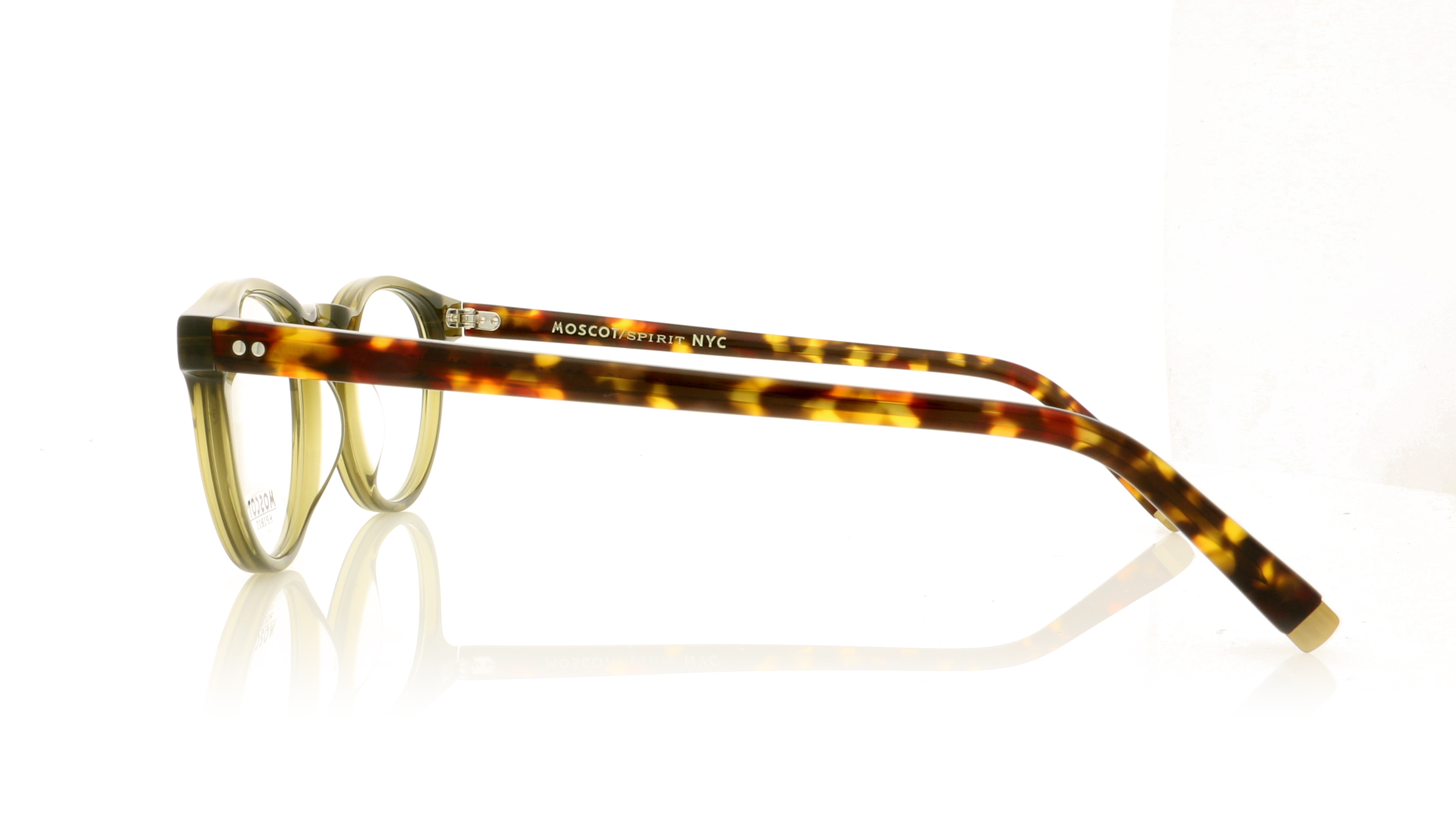 Moscot Frankie Olive/Tortoise 1507-01 Glasses
