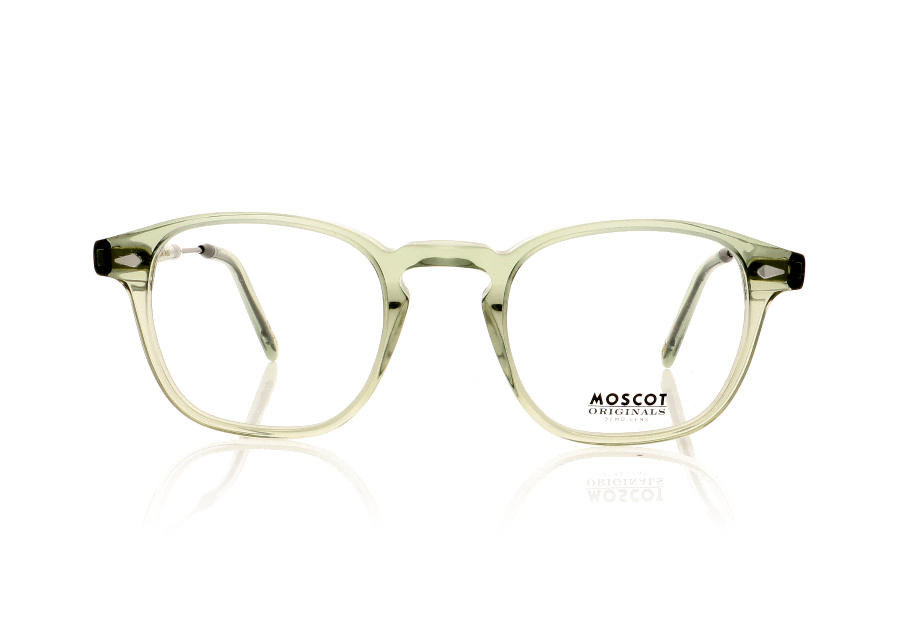 Moscot Genug Sage/Pewter 1909-01 Glasses