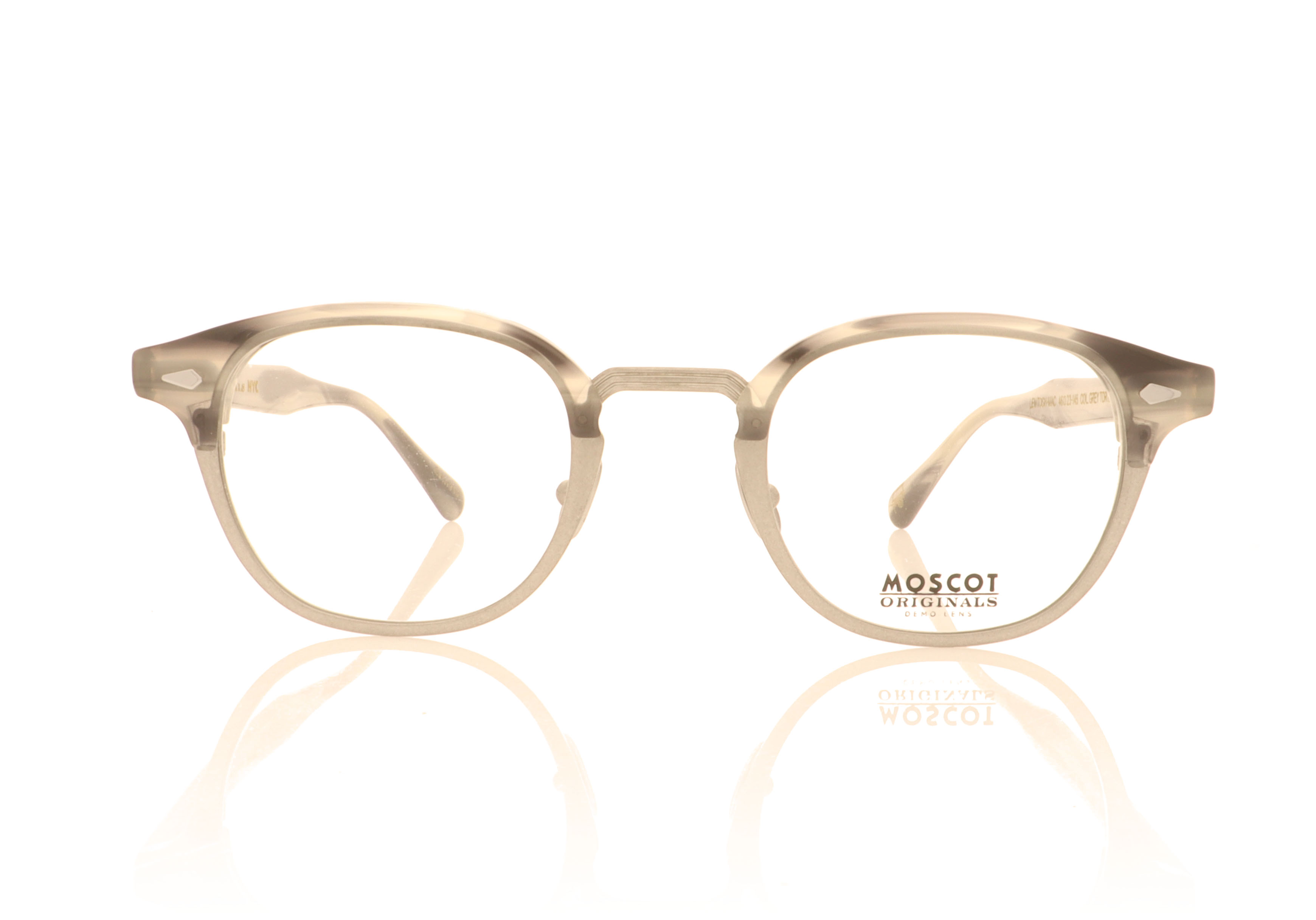 Moscot Lemtosh-Mac GreyTort/MattSilver GreyTort/MattSilver Glasses