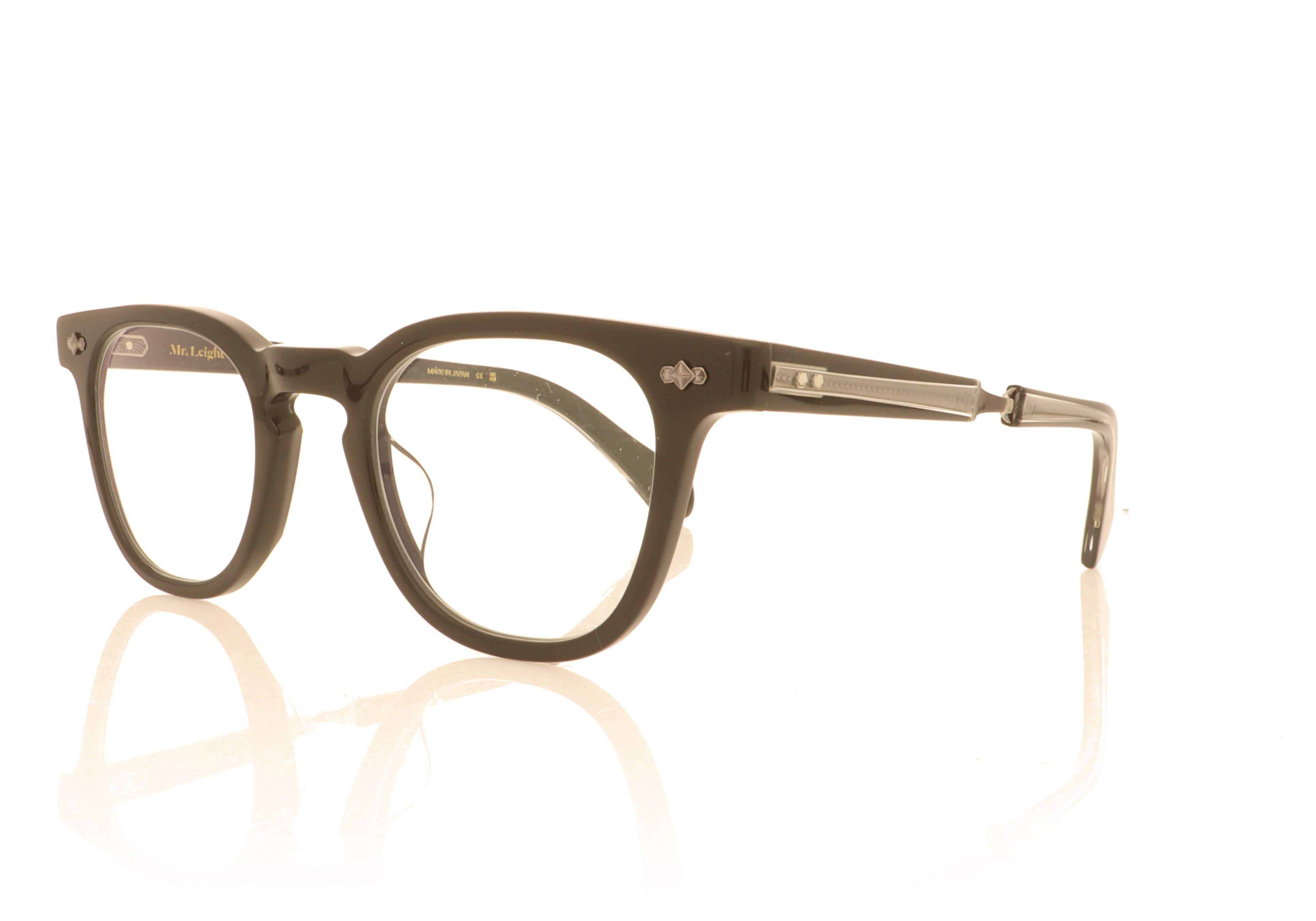 Mr. Leight Dean C Black BK Glasses