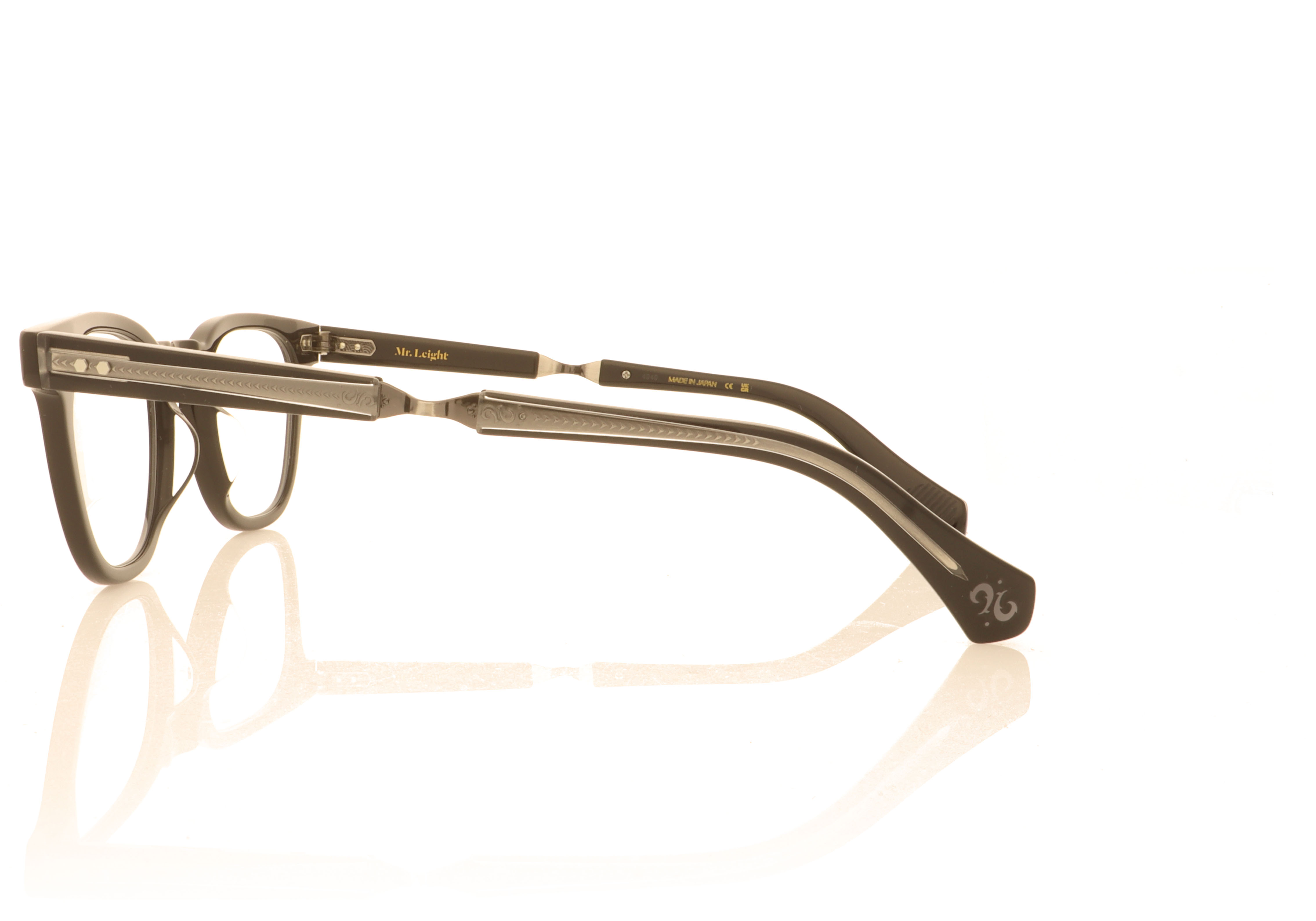 Mr. Leight Dean C Black BK Glasses