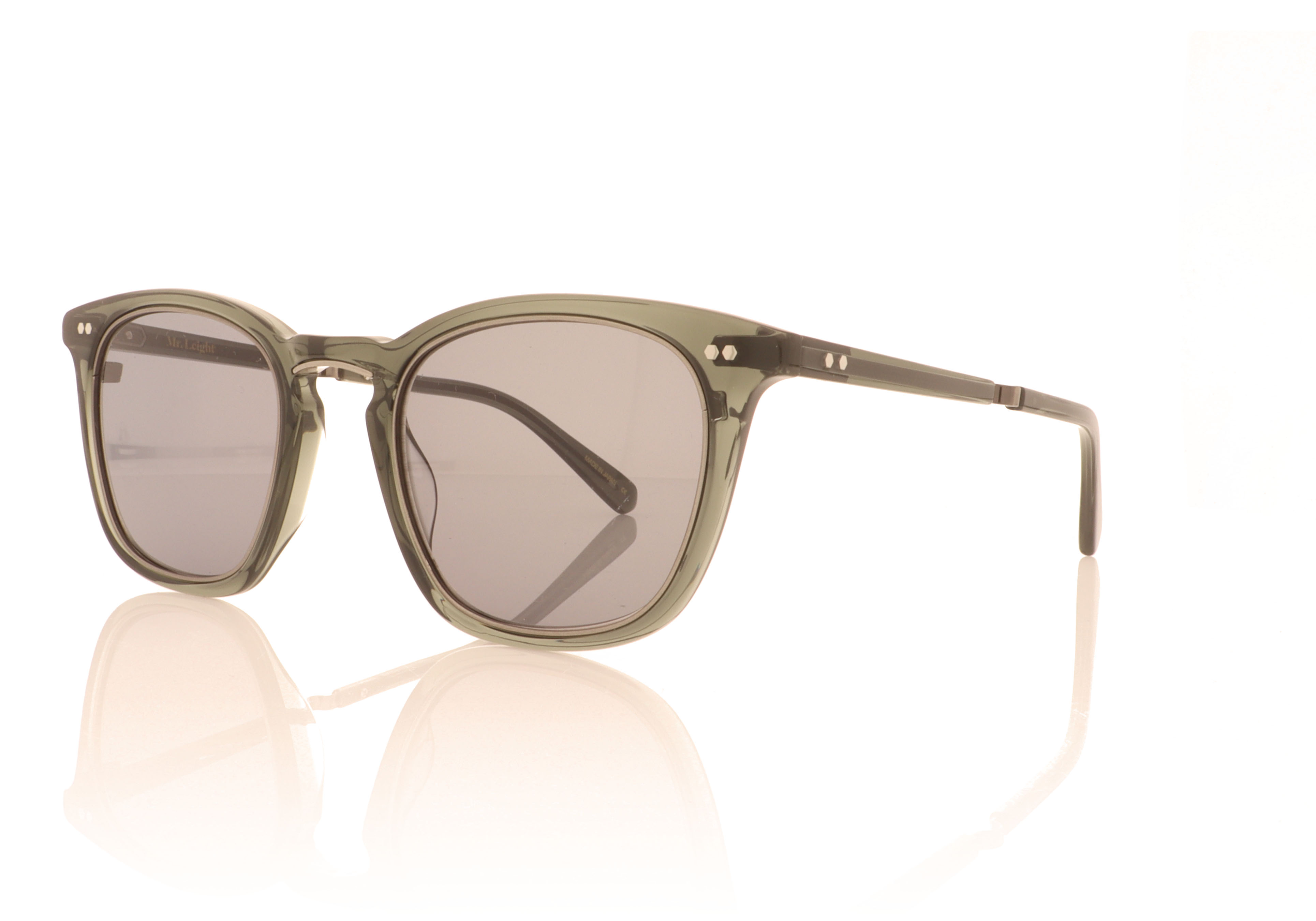 Mr. Leight Getty S ML2002 Grey Sage Pewter GRYS-PW Sunglasses