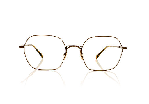 Picture of Mr. Leight Shi CG-TORT Chocolate Gold-Tortoise Glasses