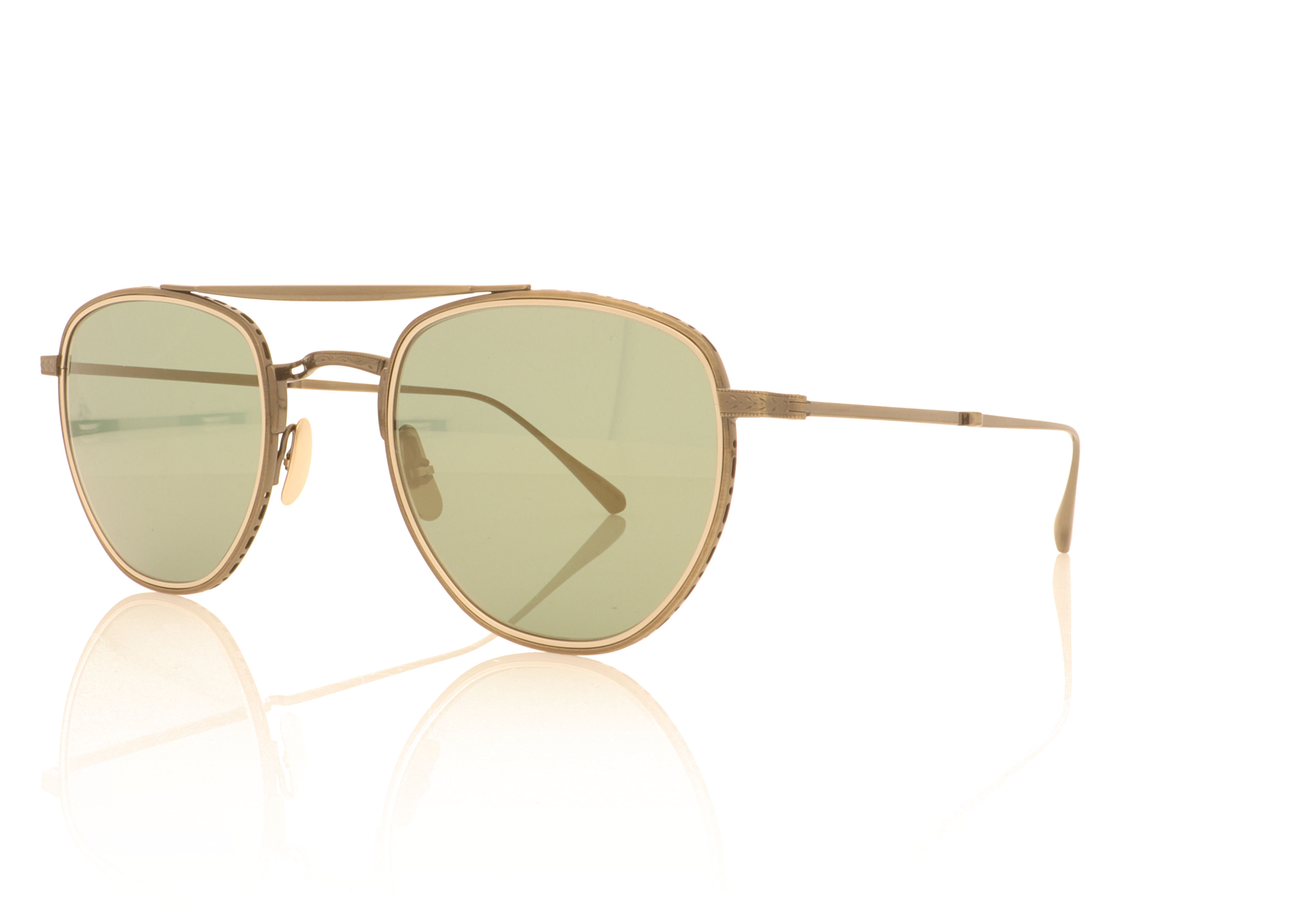 Mr. Leight Roku S Antique Gold ATG Sunglasses