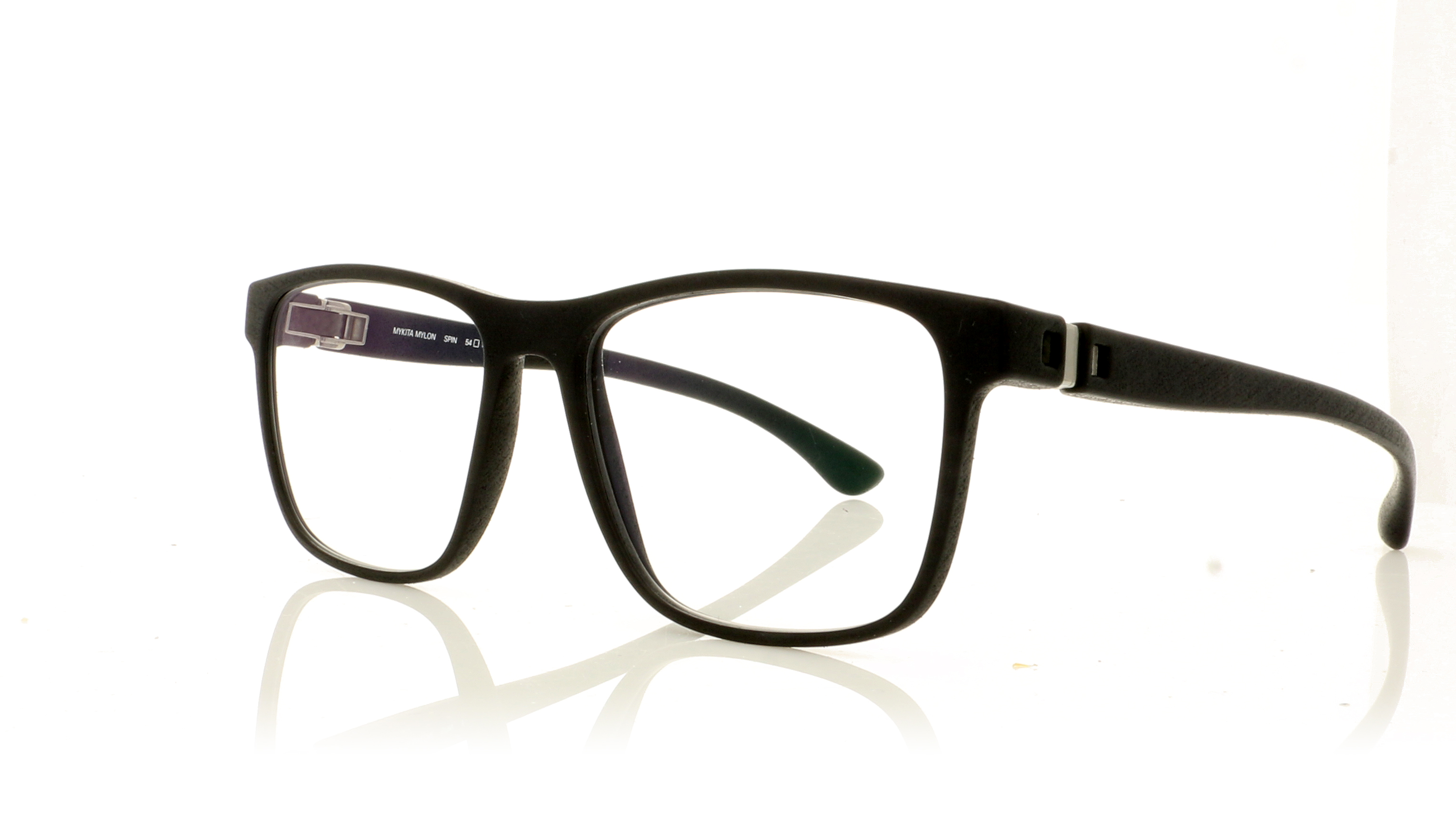 Mykita Spin Mylon Mylon Spin Pitch Black 301 Glasses